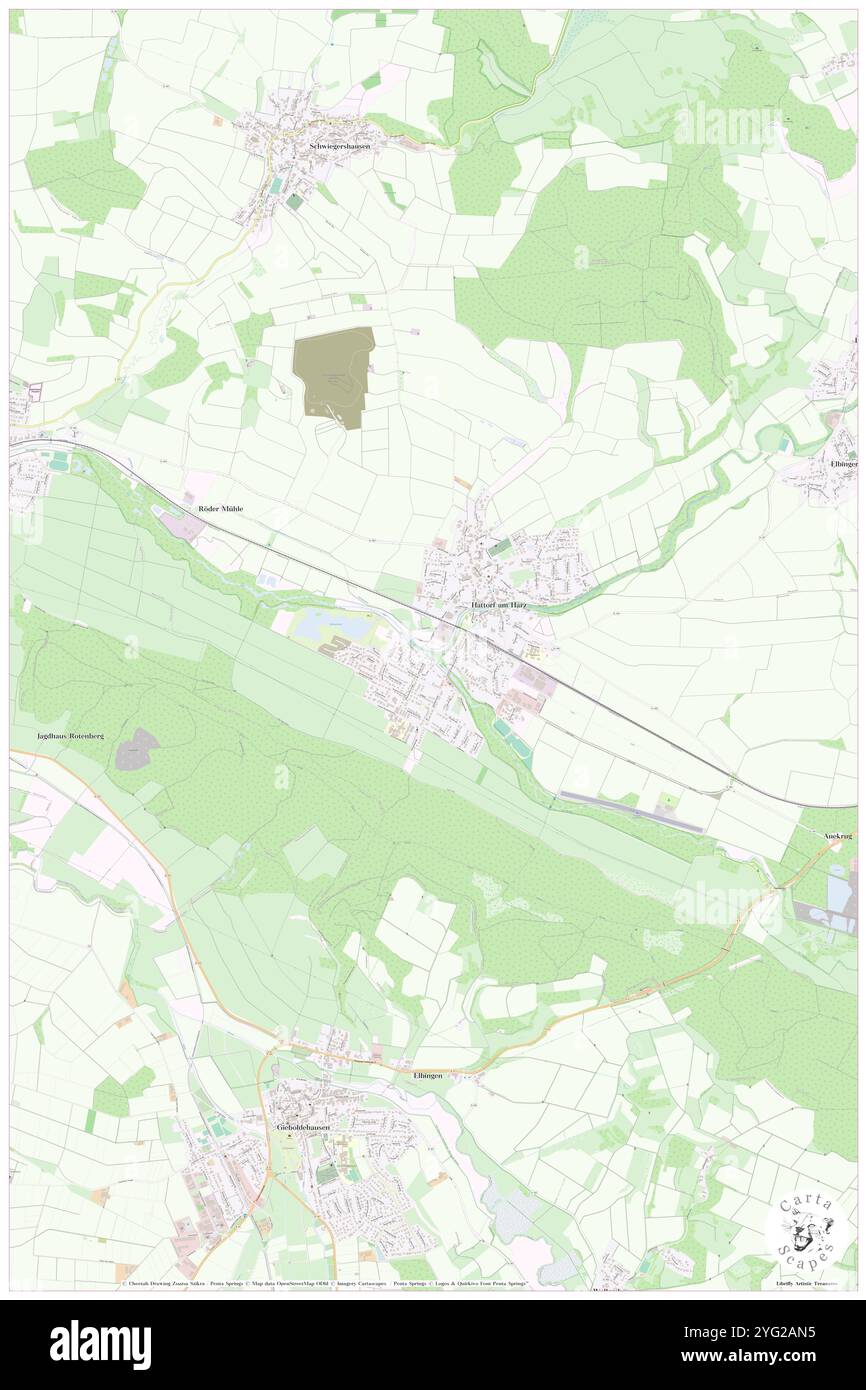 Sieber, DE, Germania, bassa Sassonia, N 51 38' 42'', N 10 13' 50'', mappa, Cartascapes Mappa pubblicata nel 2024. Esplora Cartascapes, una mappa che rivela i diversi paesaggi, culture ed ecosistemi della Terra. Viaggia attraverso il tempo e lo spazio, scoprendo l'interconnessione del passato, del presente e del futuro del nostro pianeta. Foto Stock