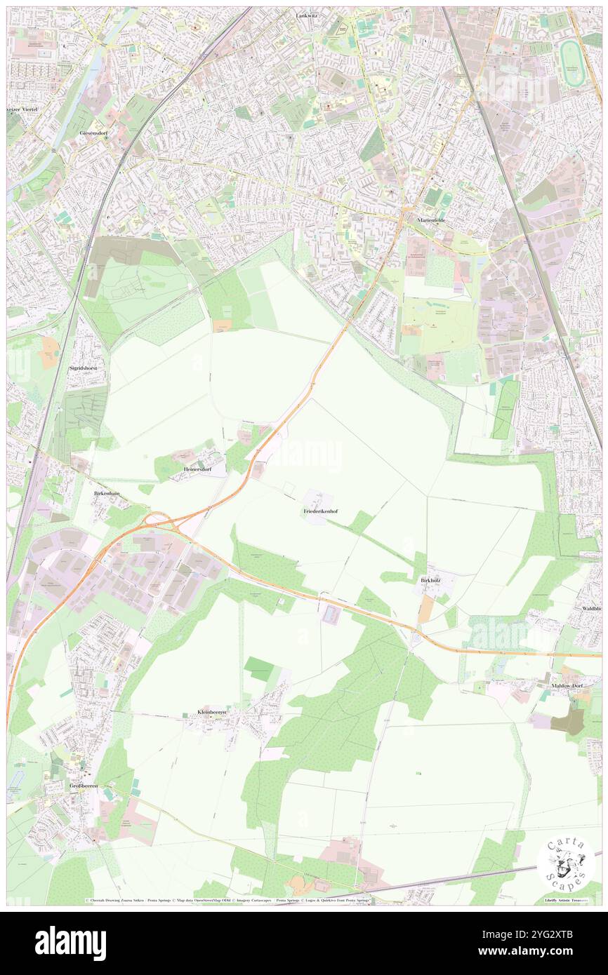 Heinersdorf, DE, Germania, Brandeburgo, N 51 22' 45'', N 13 47' 50'', mappa, Cartascapes Mappa pubblicata nel 2024. Esplora Cartascapes, una mappa che rivela i diversi paesaggi, culture ed ecosistemi della Terra. Viaggia attraverso il tempo e lo spazio, scoprendo l'interconnessione del passato, del presente e del futuro del nostro pianeta. Foto Stock