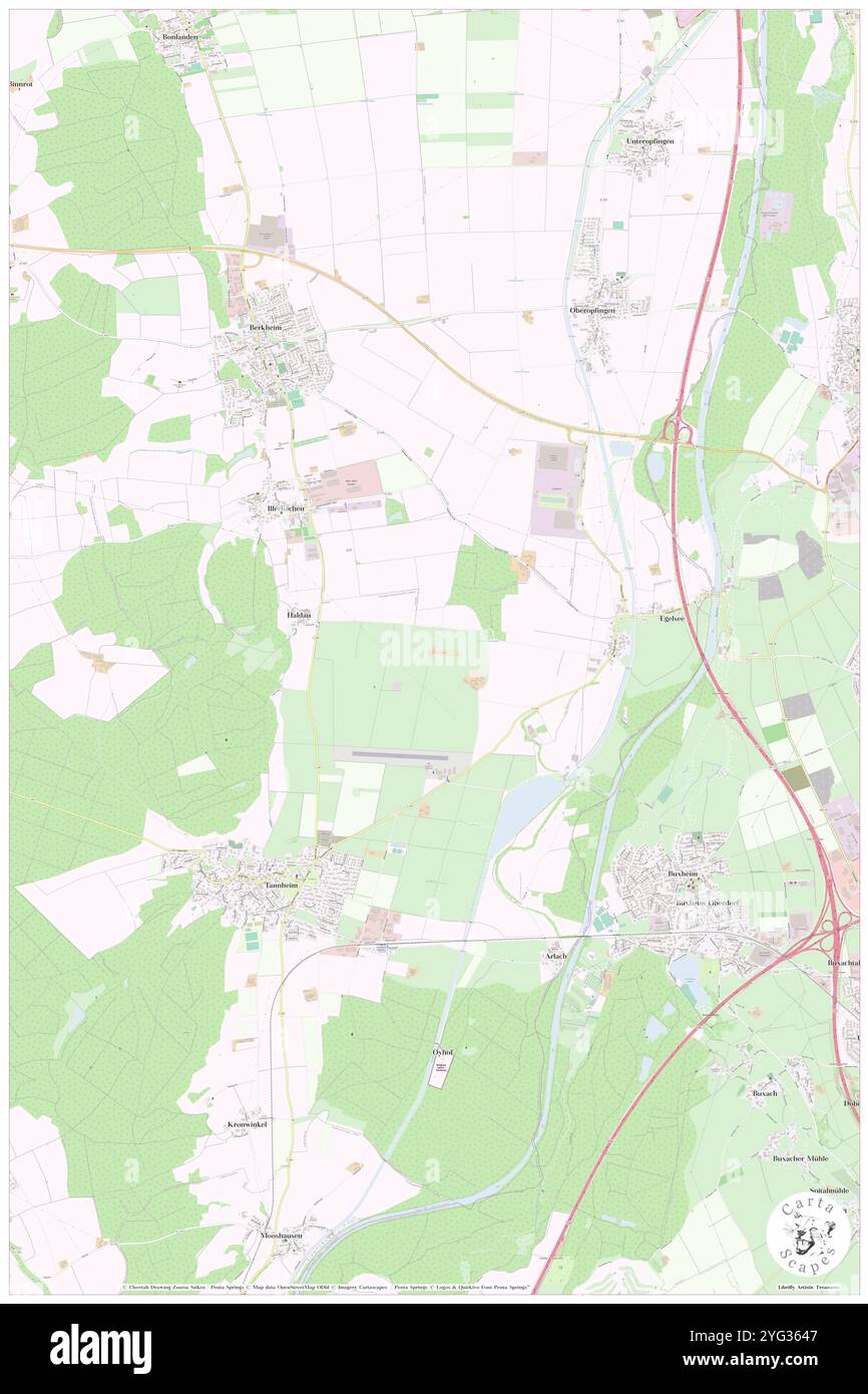 Melchior, regione di Tübingen, DE, Germania, Baden-Wurttemberg, N 48 1' 5'', N 10 6' 11'', MAP, Cartascapes Map pubblicata nel 2024. Esplora Cartascapes, una mappa che rivela i diversi paesaggi, culture ed ecosistemi della Terra. Viaggia attraverso il tempo e lo spazio, scoprendo l'interconnessione del passato, del presente e del futuro del nostro pianeta. Foto Stock