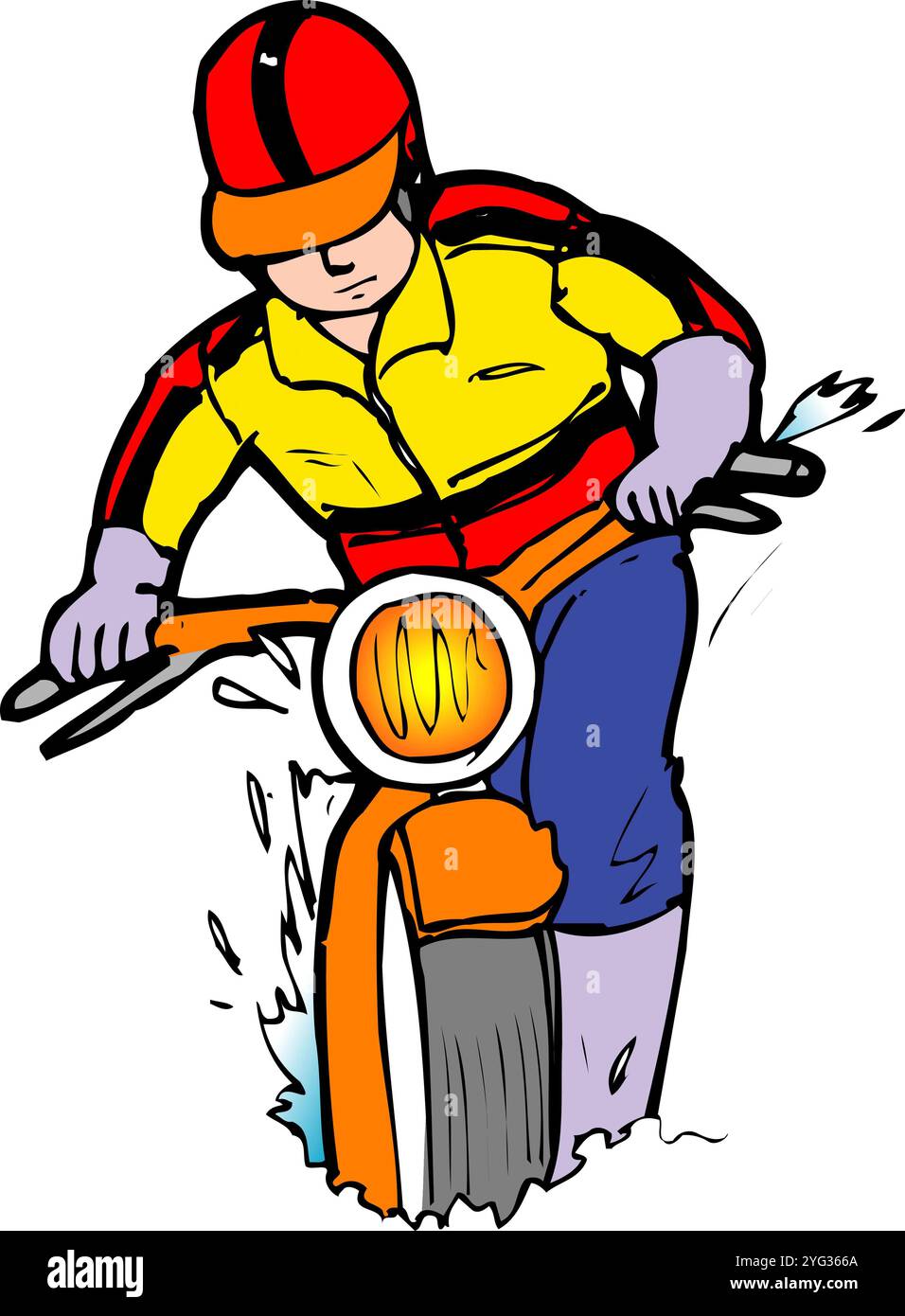 Motocross Foto Stock