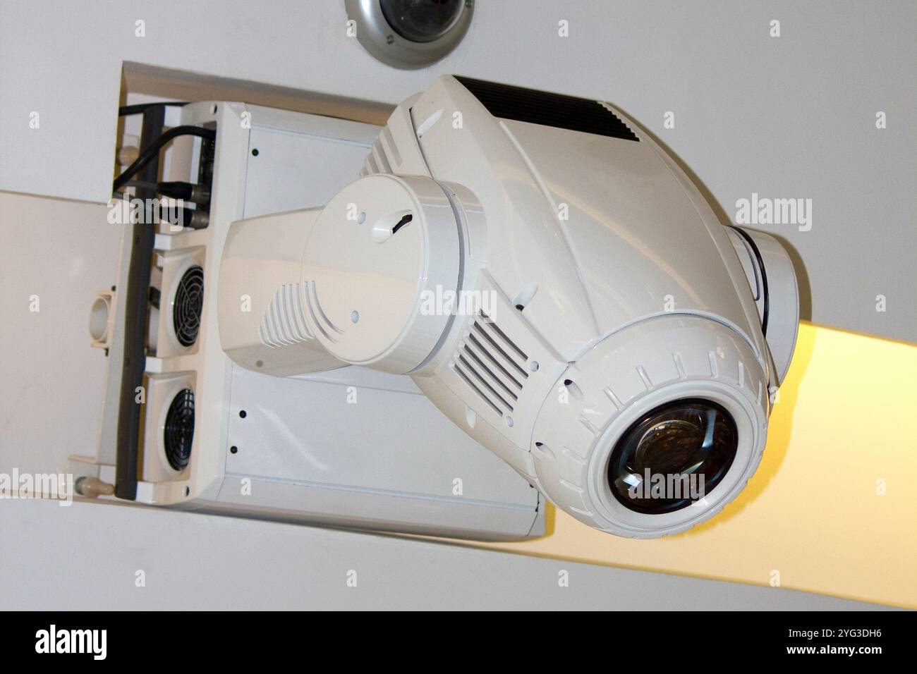 Telecamera di sicurezza in camera Foto Stock