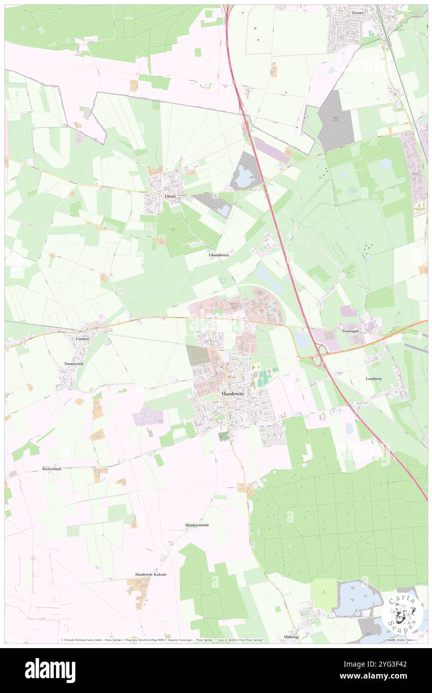 Gottrupelfeld, DE, Germania, Schleswig-Holstein, N 54 46' 37'', N 9 19' 18''', mappa, Cartascapes Mappa pubblicata nel 2024. Esplora Cartascapes, una mappa che rivela i diversi paesaggi, culture ed ecosistemi della Terra. Viaggia attraverso il tempo e lo spazio, scoprendo l'interconnessione del passato, del presente e del futuro del nostro pianeta. Foto Stock