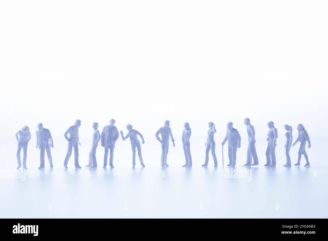 Modello di persona Foto Stock