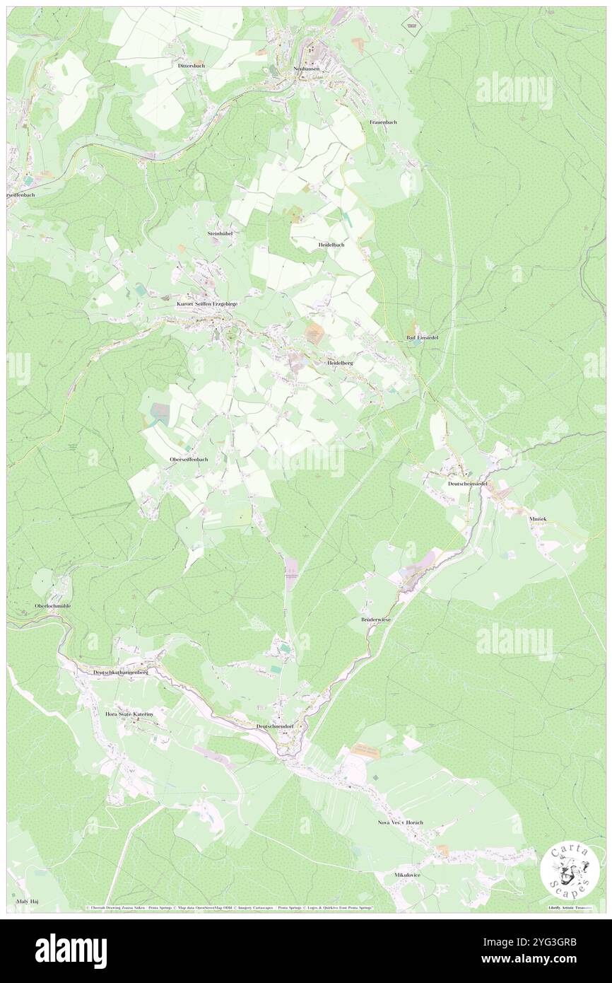 Grauhuebel, DE, Germania, Sassonia, N 50 37' 59'', N 13 28' 0'', mappa, Cartascapes Mappa pubblicata nel 2024. Esplora Cartascapes, una mappa che rivela i diversi paesaggi, culture ed ecosistemi della Terra. Viaggia attraverso il tempo e lo spazio, scoprendo l'interconnessione del passato, del presente e del futuro del nostro pianeta. Foto Stock