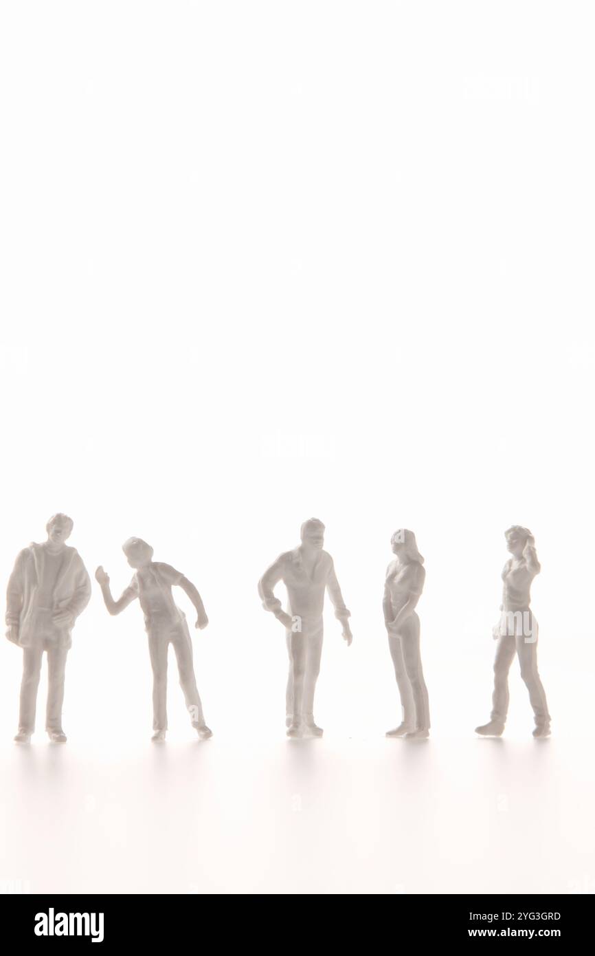 Modello di persona Foto Stock