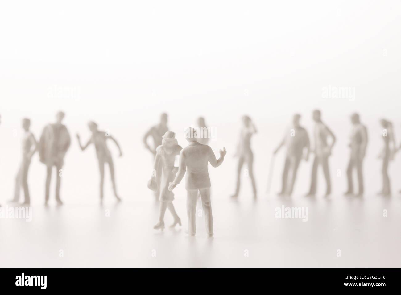 Modello di persona Foto Stock