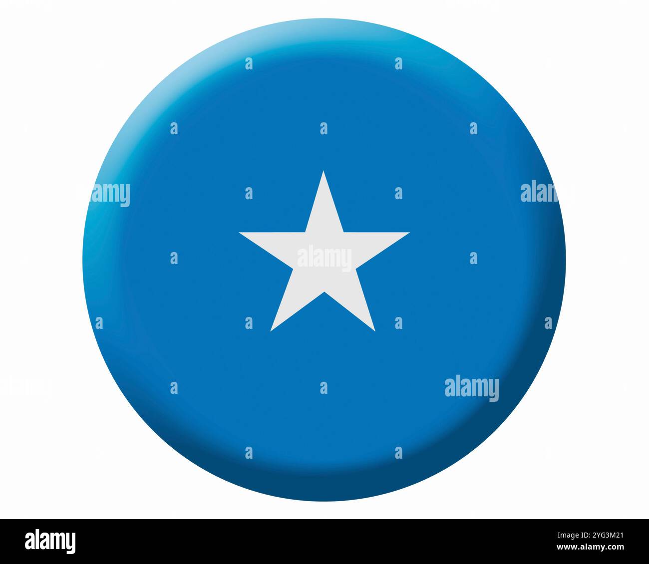 Bandiera somala Foto Stock