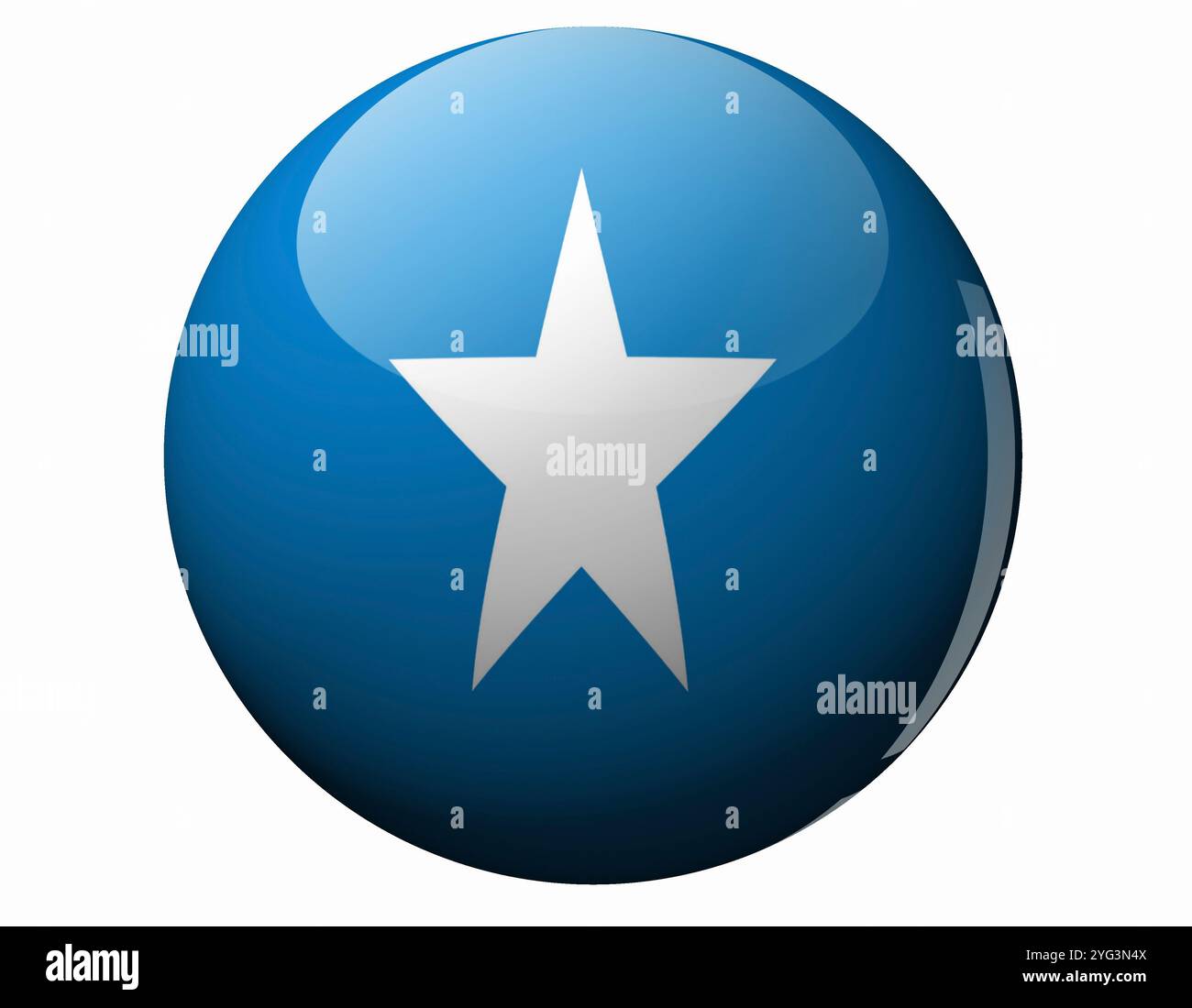 Bandiera somala Foto Stock