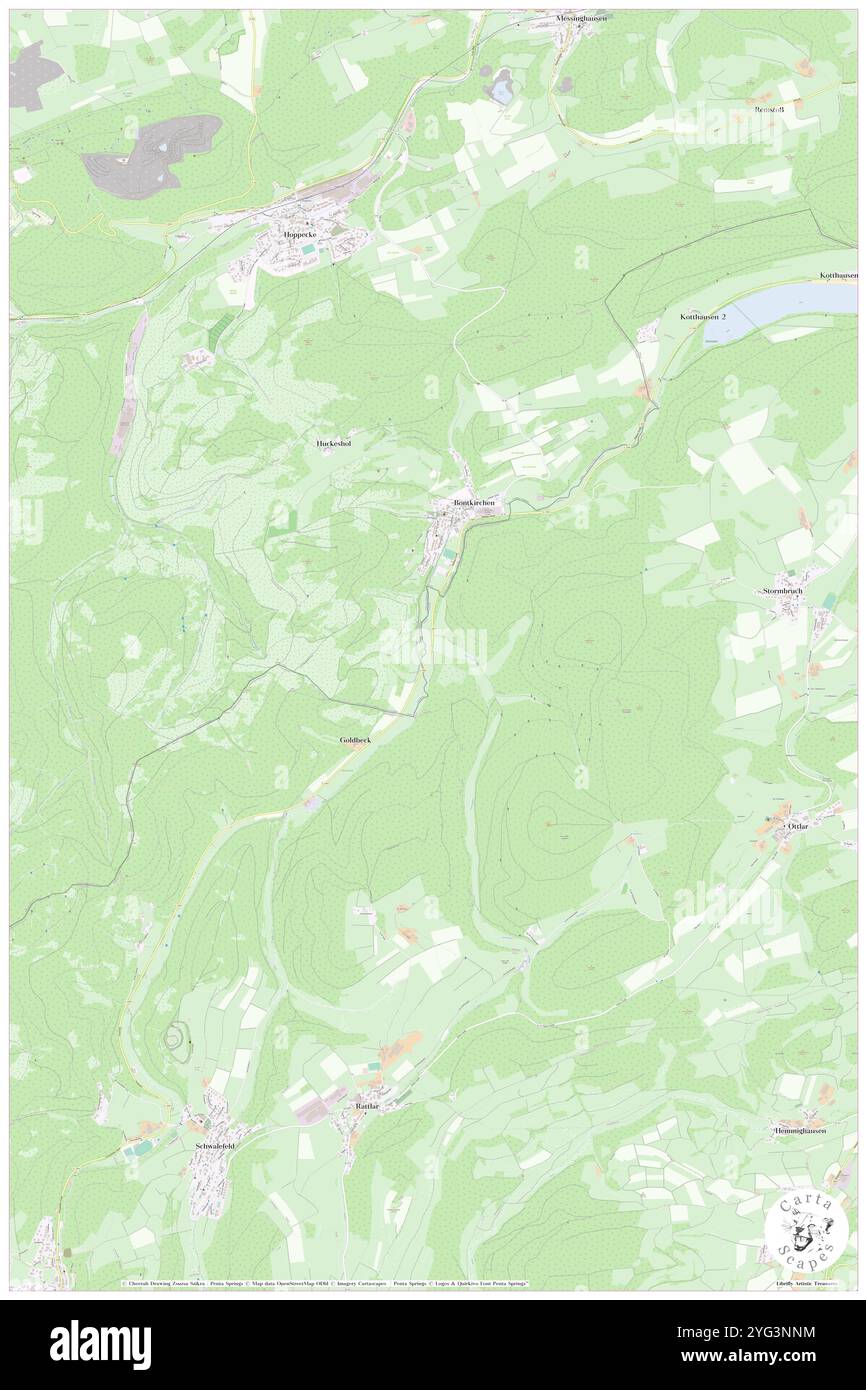 Dommelbach, DE, Germania, Assia, N 51 20' 40'', N 8 39' 22'', mappa, Cartascapes Mappa pubblicata nel 2024. Esplora Cartascapes, una mappa che rivela i diversi paesaggi, culture ed ecosistemi della Terra. Viaggia attraverso il tempo e lo spazio, scoprendo l'interconnessione del passato, del presente e del futuro del nostro pianeta. Foto Stock