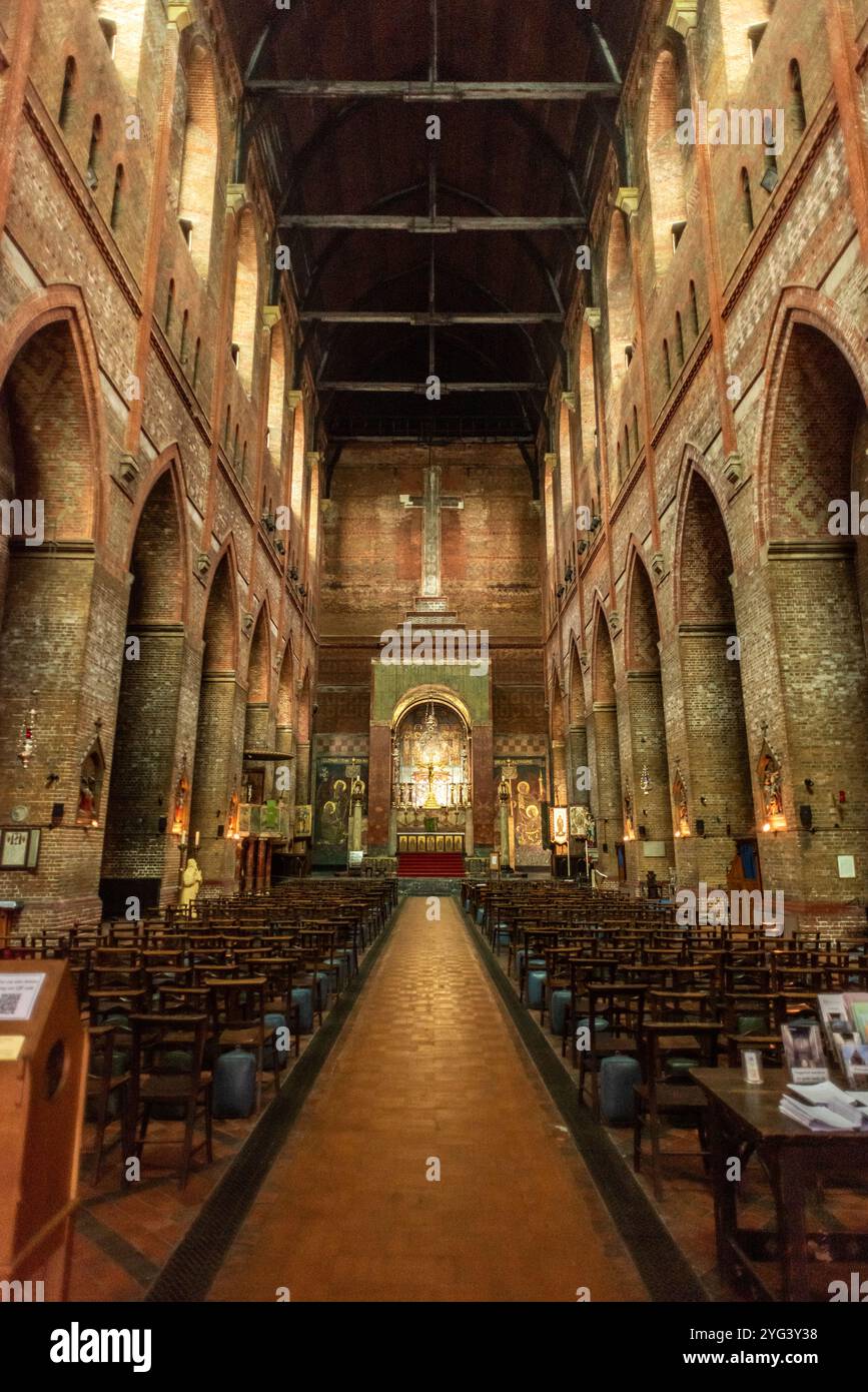 Brighton, 5 novembre 2024: St Bartholomews Church, la chiesa parrocchiale più alta d'Inghilterra Foto Stock