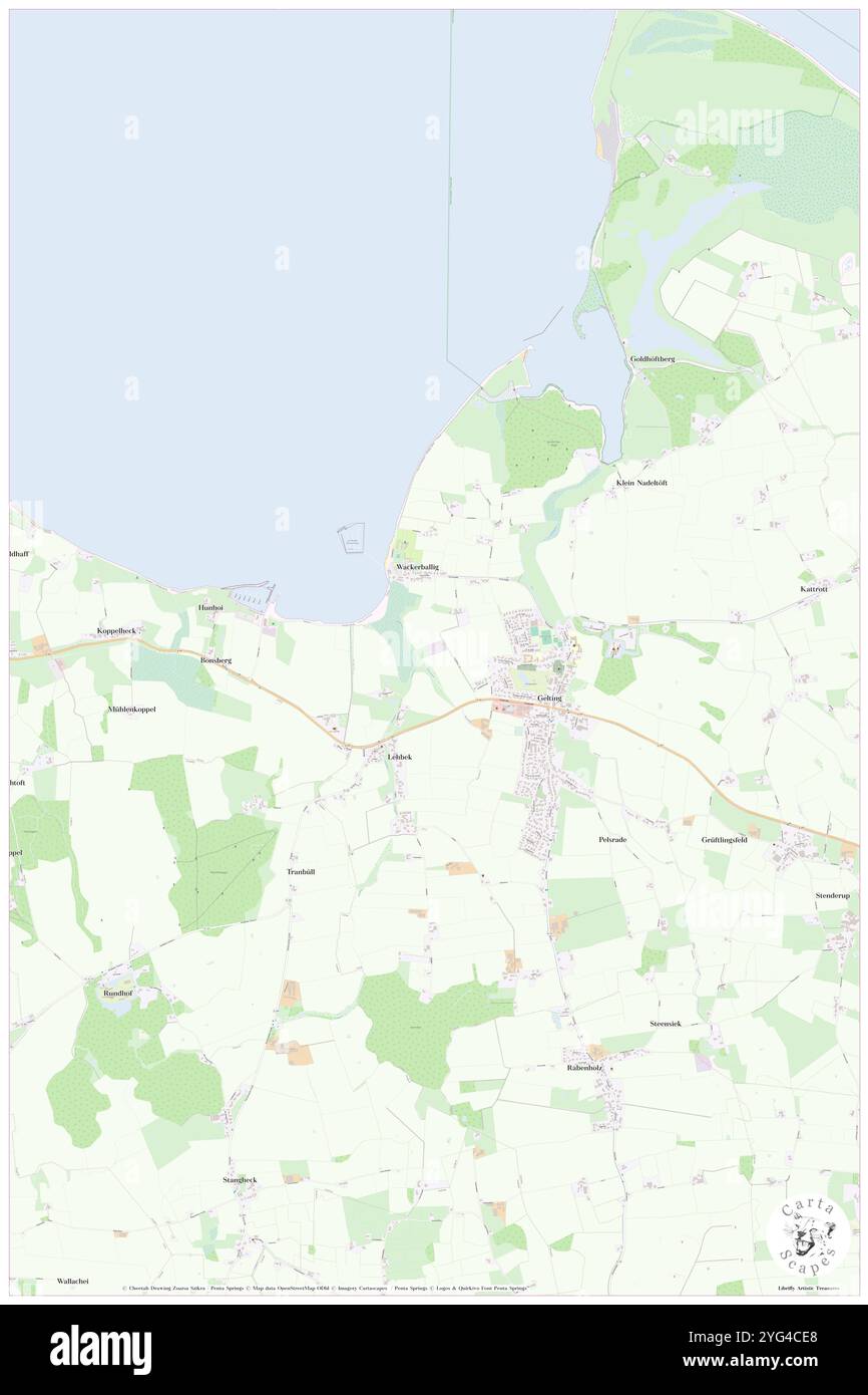 Lehbekwiese, DE, Germania, Schleswig-Holstein, N 54 45' 0'', N 9 52' 59''', mappa, Cartascapes Mappa pubblicata nel 2024. Esplora Cartascapes, una mappa che rivela i diversi paesaggi, culture ed ecosistemi della Terra. Viaggia attraverso il tempo e lo spazio, scoprendo l'interconnessione del passato, del presente e del futuro del nostro pianeta. Foto Stock