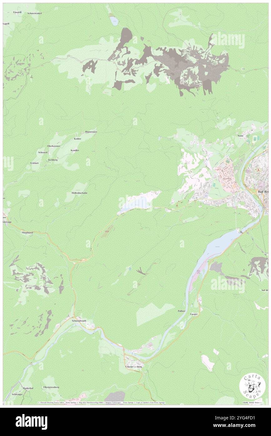 Thumsee, DE, Germania, Baviera, N 47 43' 8'', N 12 49' 31'', mappa, Cartascapes Mappa pubblicata nel 2024. Esplora Cartascapes, una mappa che rivela i diversi paesaggi, culture ed ecosistemi della Terra. Viaggia attraverso il tempo e lo spazio, scoprendo l'interconnessione del passato, del presente e del futuro del nostro pianeta. Foto Stock