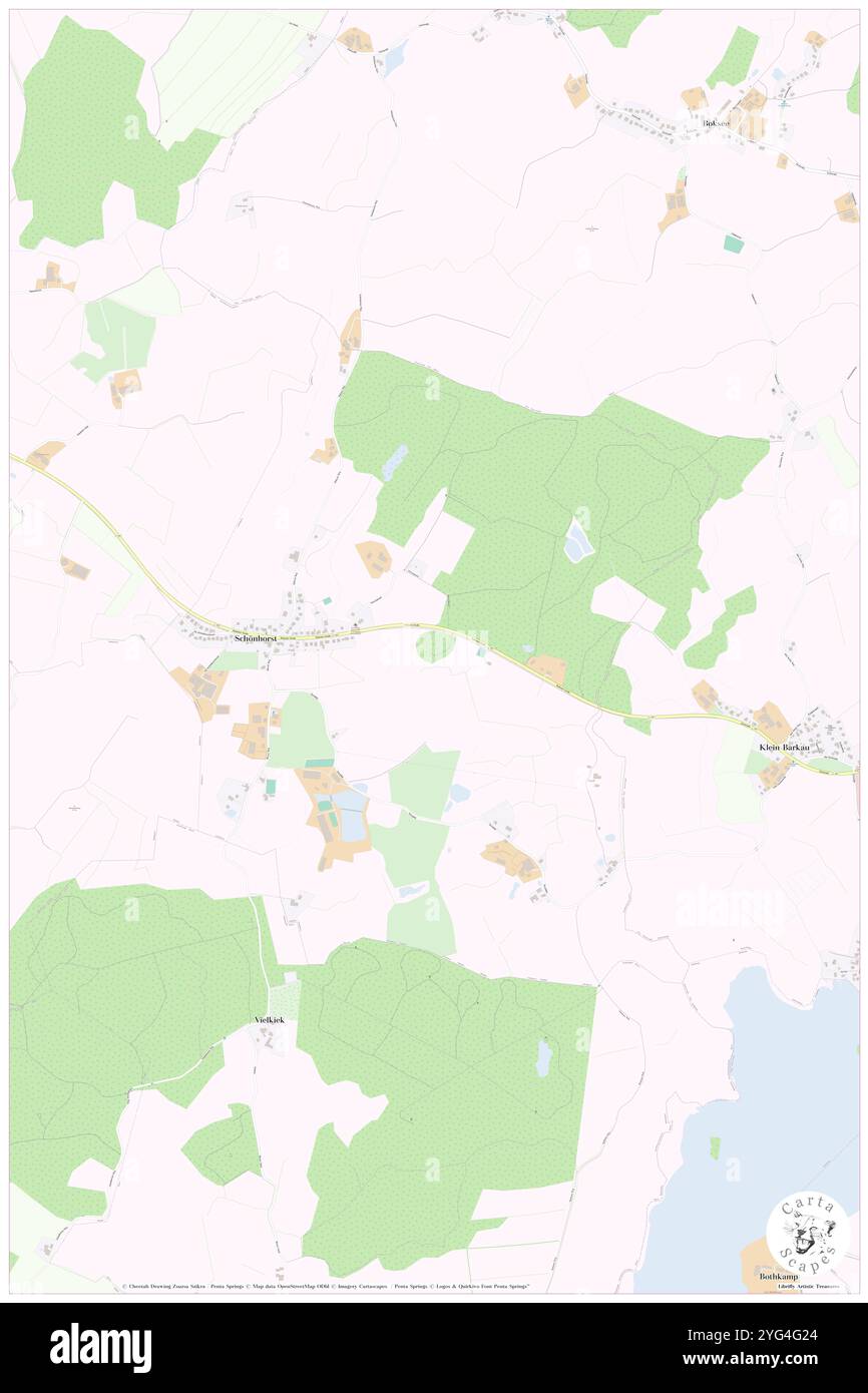 Schoenhorst, DE, Germania, Schleswig-Holstein, N 54 13' 30'', N 10 6' 44'', mappa, Cartascapes Mappa pubblicata nel 2024. Esplora Cartascapes, una mappa che rivela i diversi paesaggi, culture ed ecosistemi della Terra. Viaggia attraverso il tempo e lo spazio, scoprendo l'interconnessione del passato, del presente e del futuro del nostro pianeta. Foto Stock