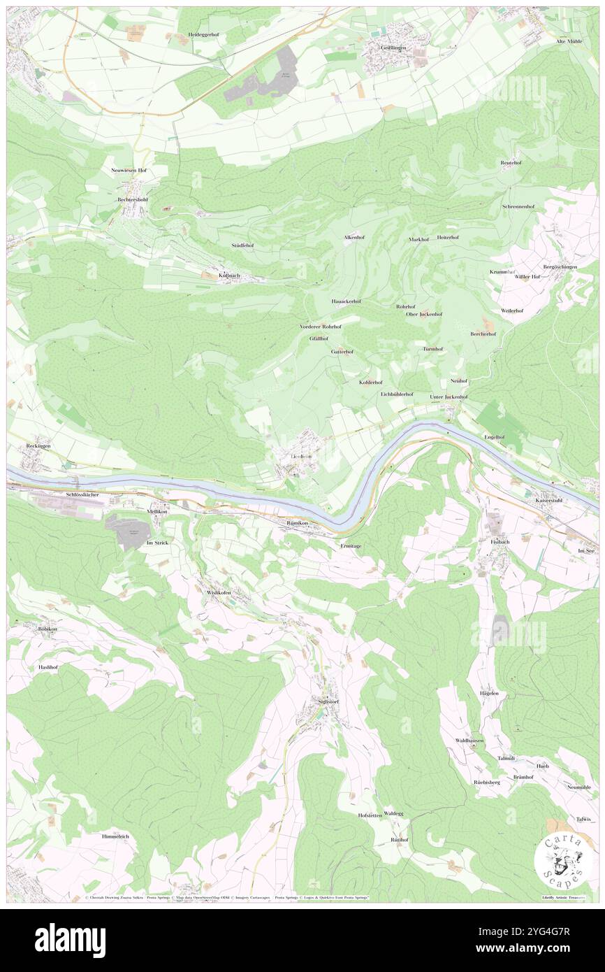 Lienheim, regione di Friburgo, DE, Germania, Baden-Wurttemberg, N 47 34' 25'', N 8 22' 35'', MAP, Cartascapes Map pubblicata nel 2024. Esplora Cartascapes, una mappa che rivela i diversi paesaggi, culture ed ecosistemi della Terra. Viaggia attraverso il tempo e lo spazio, scoprendo l'interconnessione del passato, del presente e del futuro del nostro pianeta. Foto Stock