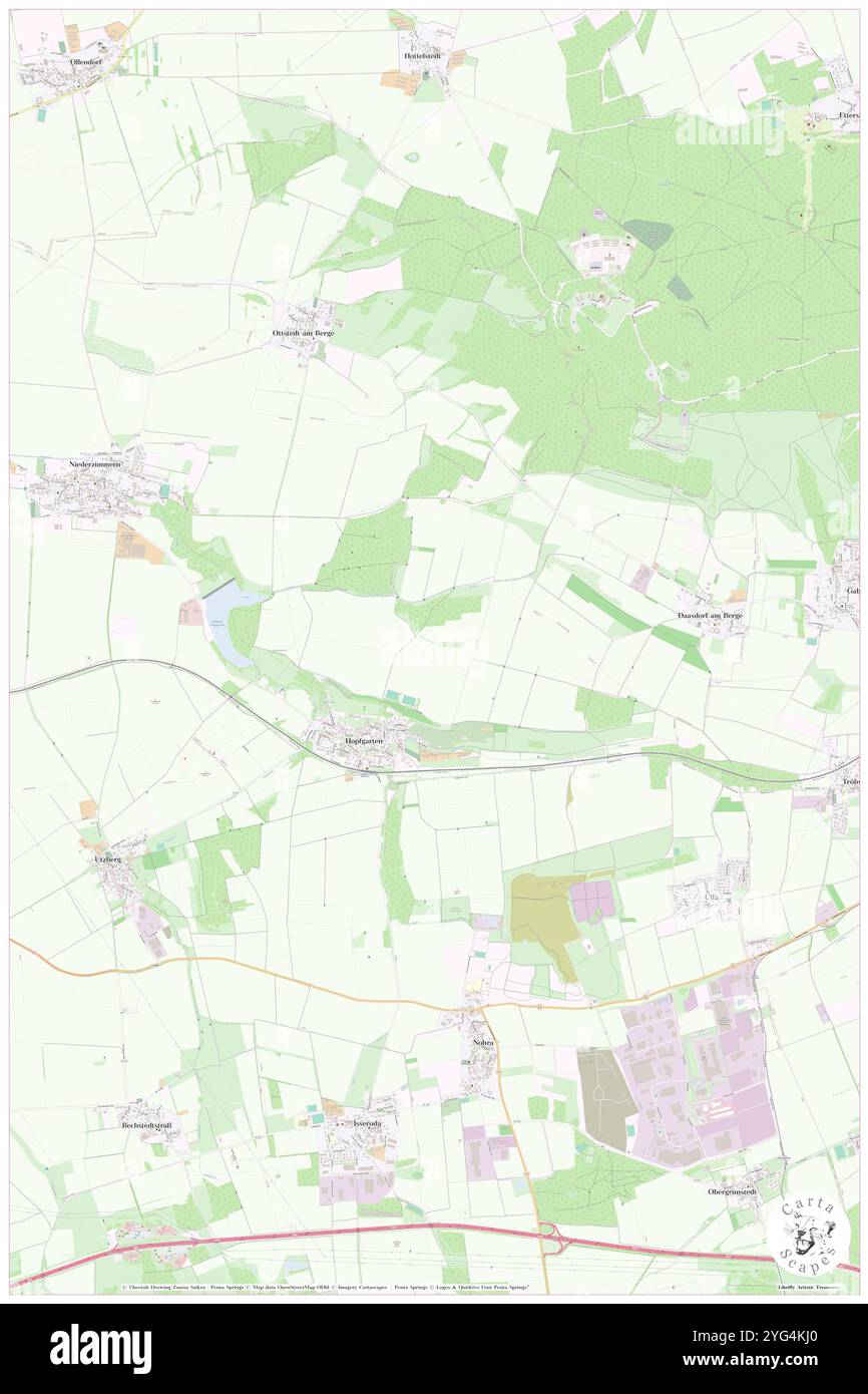 Hopfgarten, DE, Germania, Sassonia, N 50 40' 55'', N 13 3' 19'', mappa, Cartascapes Mappa pubblicata nel 2024. Esplora Cartascapes, una mappa che rivela i diversi paesaggi, culture ed ecosistemi della Terra. Viaggia attraverso il tempo e lo spazio, scoprendo l'interconnessione del passato, del presente e del futuro del nostro pianeta. Foto Stock