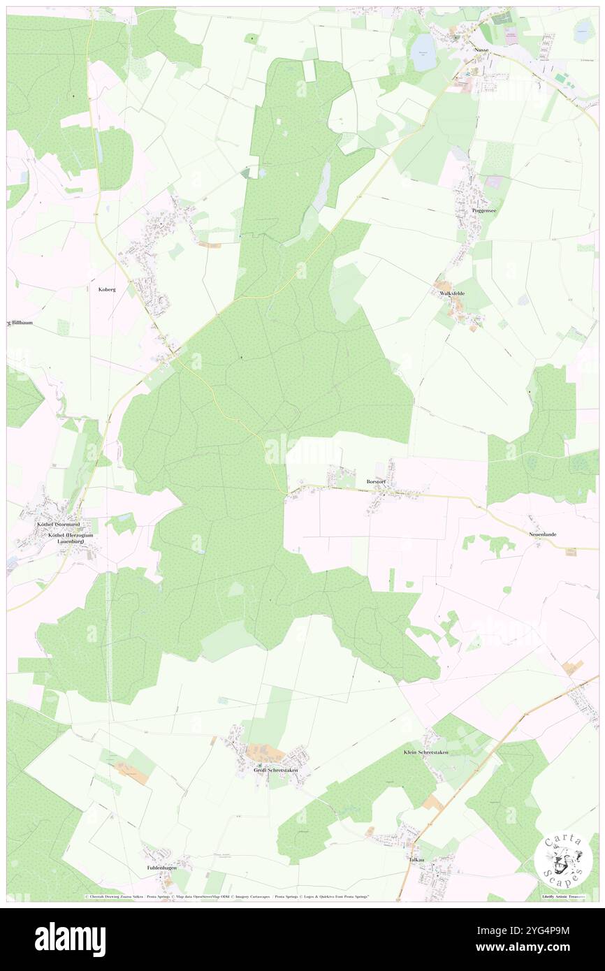 Dorn, DE, Germania, Schleswig-Holstein, N 53 37' 0'', N 10 33' 0'', mappa, Cartascapes Mappa pubblicata nel 2024. Esplora Cartascapes, una mappa che rivela i diversi paesaggi, culture ed ecosistemi della Terra. Viaggia attraverso il tempo e lo spazio, scoprendo l'interconnessione del passato, del presente e del futuro del nostro pianeta. Foto Stock