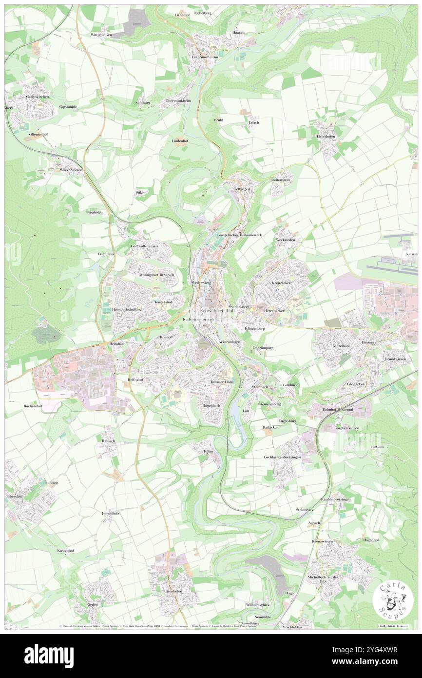 Sulfur Tower, Regierungsbezirk Stuttgart, DE, Germania, Baden-Wurttemberg, N 49 6' 40'', N 9 44' 7'', MAP, Cartascapes Map pubblicata nel 2024. Esplora Cartascapes, una mappa che rivela i diversi paesaggi, culture ed ecosistemi della Terra. Viaggia attraverso il tempo e lo spazio, scoprendo l'interconnessione del passato, del presente e del futuro del nostro pianeta. Foto Stock