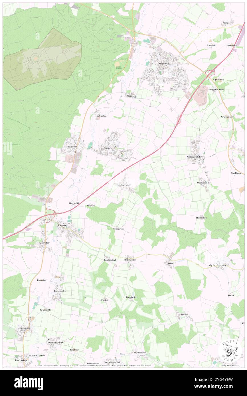 Mallmersdorf, bassa Baviera, DE, Germania, Baviera, N 48 43' 16'', N 11 49' 56'', MAP, Cartascapes Map pubblicata nel 2024. Esplora Cartascapes, una mappa che rivela i diversi paesaggi, culture ed ecosistemi della Terra. Viaggia attraverso il tempo e lo spazio, scoprendo l'interconnessione del passato, del presente e del futuro del nostro pianeta. Foto Stock