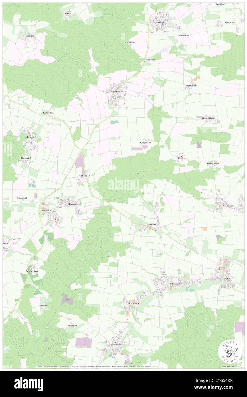 Schrannenholz, DE, Germania, Baviera, N 48 30' 54'', N 11 2' 59'', mappa, Cartascapes Mappa pubblicata nel 2024. Esplora Cartascapes, una mappa che rivela i diversi paesaggi, culture ed ecosistemi della Terra. Viaggia attraverso il tempo e lo spazio, scoprendo l'interconnessione del passato, del presente e del futuro del nostro pianeta. Foto Stock