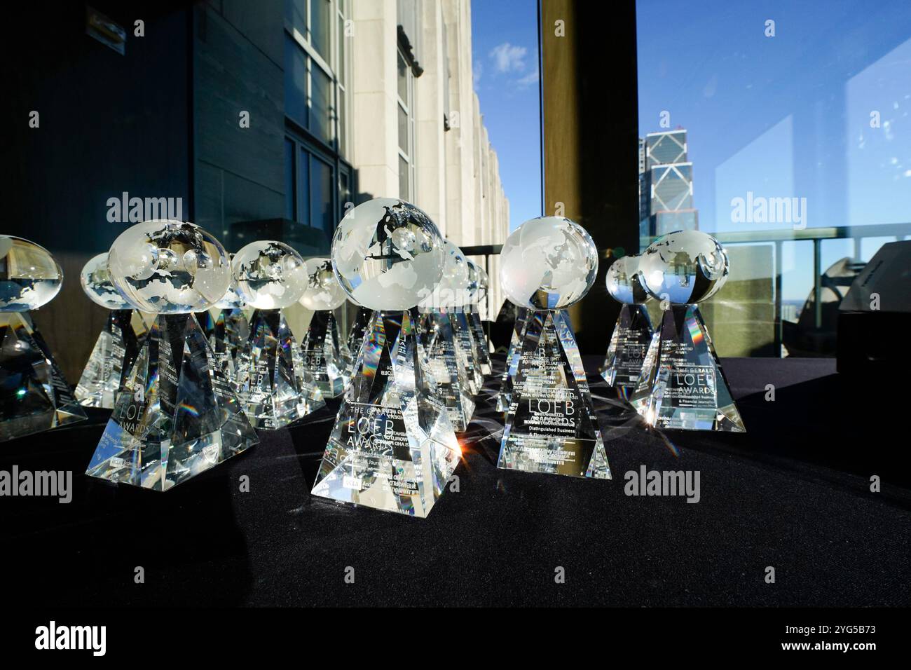 Atmosfera durante i Gerald Loeb Awards 2024 presentati da UCLA Anderson, tenutosi presso la Rainbow Room di New York, New York, USA, giovedì 10 ottobre 2024. Credito: Jennifer Graylock-Graylock.com Foto Stock