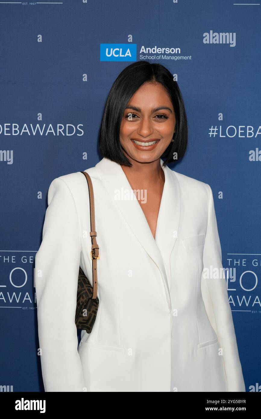 Shanelle Kaul durante i Gerald Loeb Awards 2024 presentati da UCLA Anderson, tenutosi presso la Rainbow Room di New York City, New York, USA, giovedì 10 ottobre 2024. Credito: Jennifer Graylock-Graylock.com Foto Stock