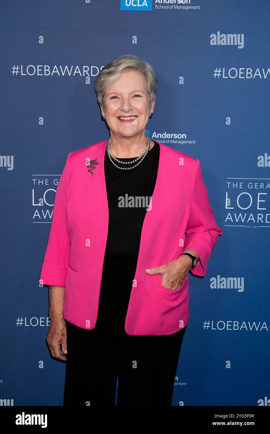 Diana Henriques durante i Gerald Loeb Awards 2024 presentati da UCLA Anderson, tenutosi presso la Rainbow Room di New York, New York, USA, giovedì 10 ottobre 2024. Credito: Jennifer Graylock-Graylock.com Foto Stock