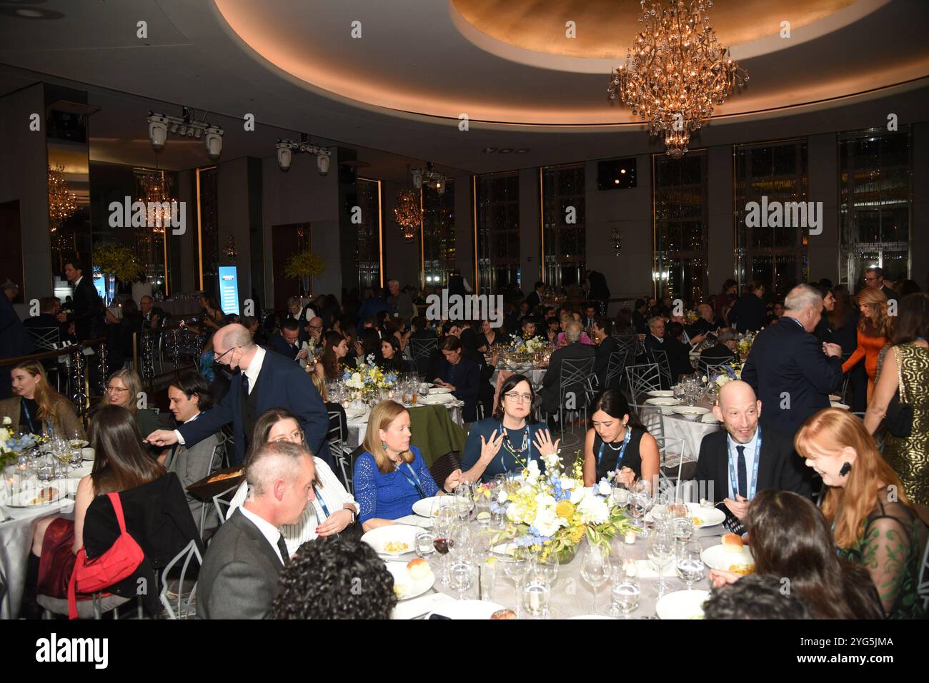 Ospiti durante i Gerald Loeb Awards 2024 presentati da UCLA Anderson, tenutosi presso la Rainbow Room di New York, New York, USA, giovedì 10 ottobre 2024. Credito: Jennifer Graylock-Graylock.com Foto Stock