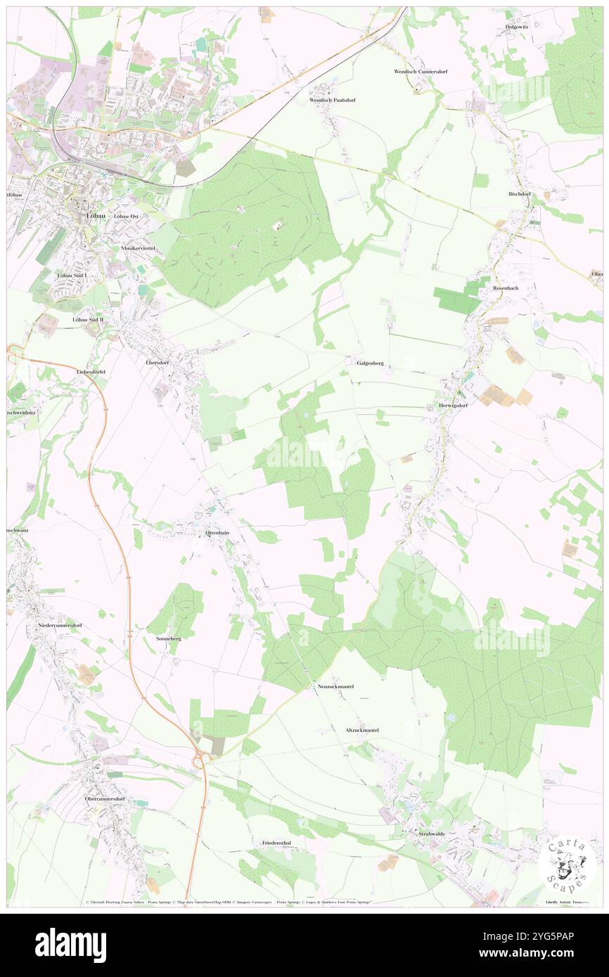 Schafberg, DE, Germania, Sassonia, N 51 4' 8'', N 14 42' 16'', mappa, Cartascapes Mappa pubblicata nel 2024. Esplora Cartascapes, una mappa che rivela i diversi paesaggi, culture ed ecosistemi della Terra. Viaggia attraverso il tempo e lo spazio, scoprendo l'interconnessione del passato, del presente e del futuro del nostro pianeta. Foto Stock