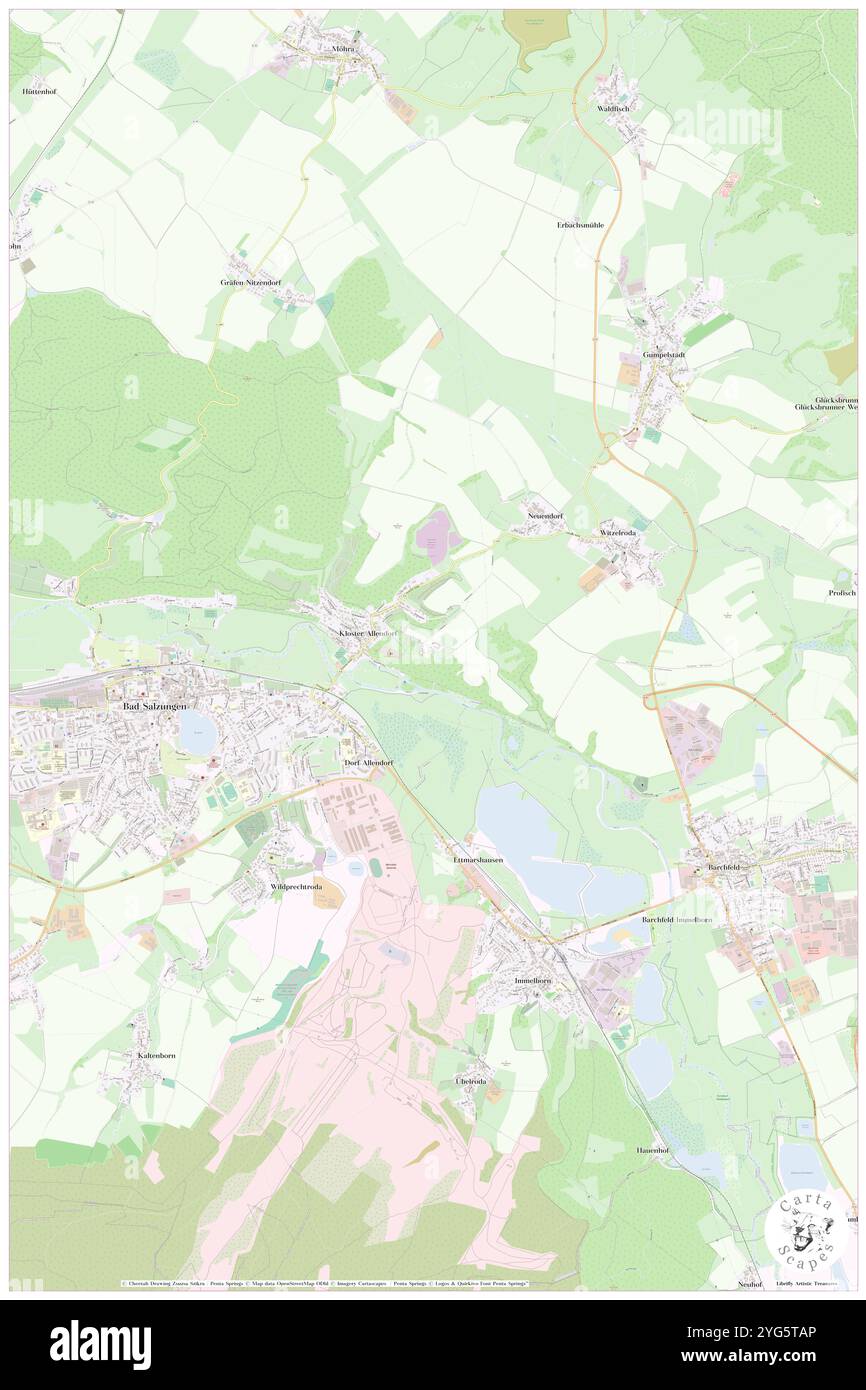 Frankenstein, DE, Germania, Turingia, N 50 48' 59'', N 10 15' 54'', mappa, Cartascapes Mappa pubblicata nel 2024. Esplora Cartascapes, una mappa che rivela i diversi paesaggi, culture ed ecosistemi della Terra. Viaggia attraverso il tempo e lo spazio, scoprendo l'interconnessione del passato, del presente e del futuro del nostro pianeta. Foto Stock