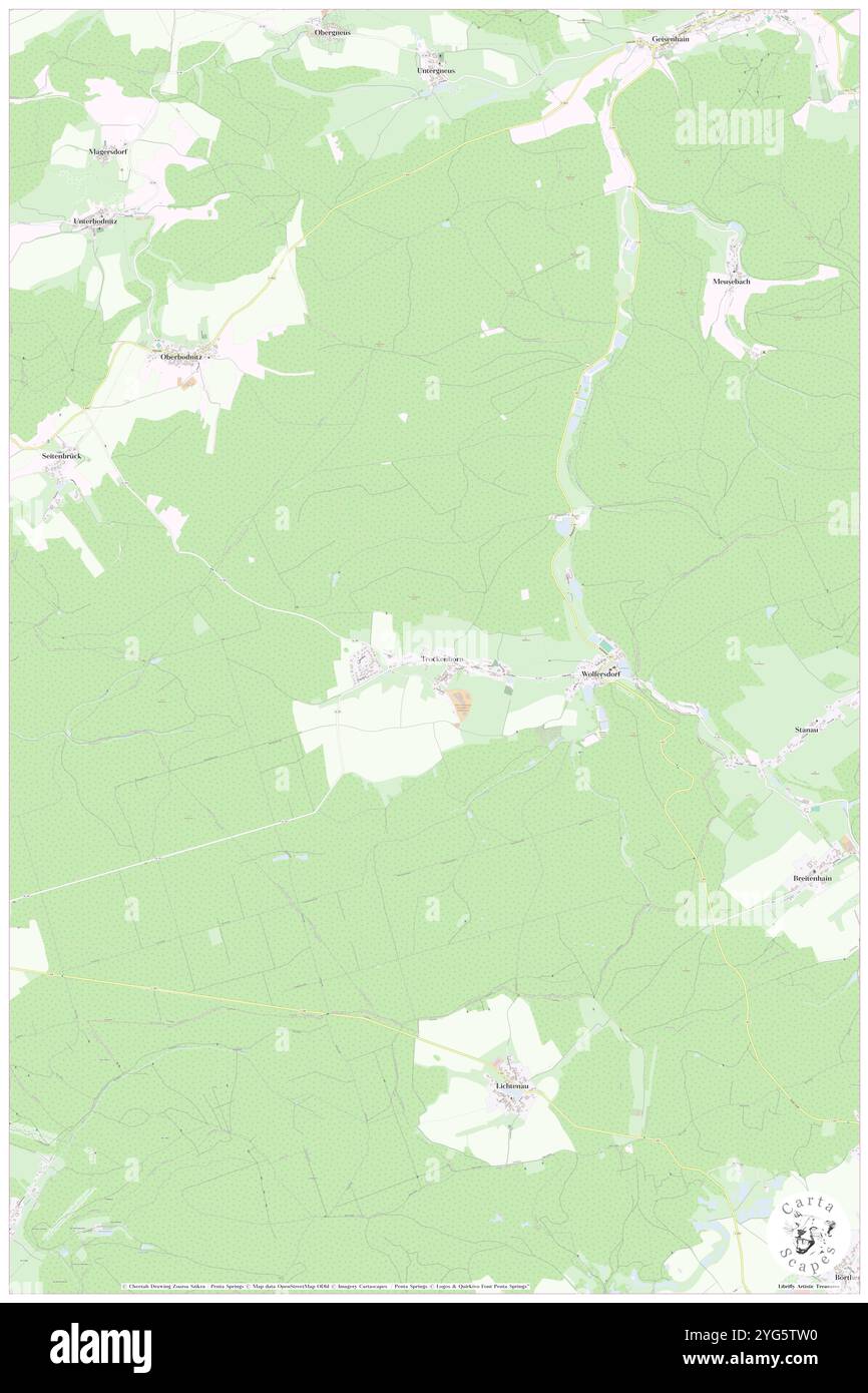 Trockenborn, DE, Germania, Turingia, N 50 47' 21'', N 11 41' 20'', mappa, Cartascapes Mappa pubblicata nel 2024. Esplora Cartascapes, una mappa che rivela i diversi paesaggi, culture ed ecosistemi della Terra. Viaggia attraverso il tempo e lo spazio, scoprendo l'interconnessione del passato, del presente e del futuro del nostro pianeta. Foto Stock