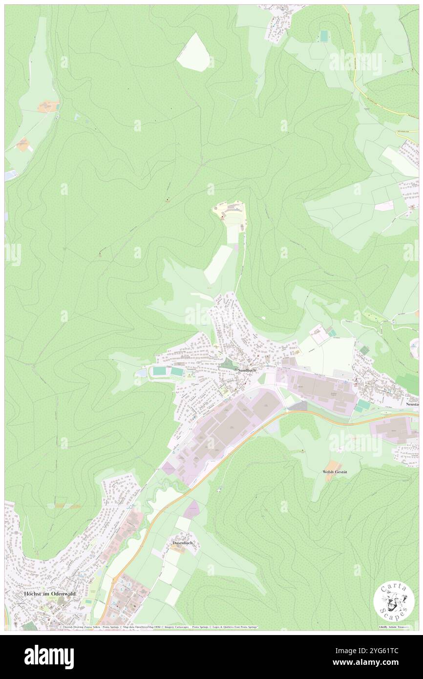 Sandbach, DE, Germania, Baden-Wurttemberg, N 48 47' 44'', N 8' 29'', MAP, Cartascapes Map pubblicata nel 2024. Esplora Cartascapes, una mappa che rivela i diversi paesaggi, culture ed ecosistemi della Terra. Viaggia attraverso il tempo e lo spazio, scoprendo l'interconnessione del passato, del presente e del futuro del nostro pianeta. Foto Stock