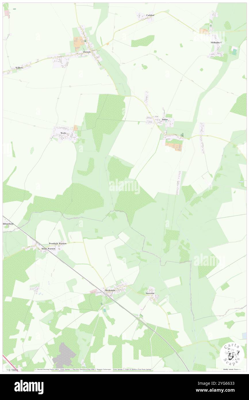 Klarhorst, DE, Germania, Meclemburgo-Vorpommern, N 53 15' 0'', N 11 41' 59'', mappa, Cartascapes Mappa pubblicata nel 2024. Esplora Cartascapes, una mappa che rivela i diversi paesaggi, culture ed ecosistemi della Terra. Viaggia attraverso il tempo e lo spazio, scoprendo l'interconnessione del passato, del presente e del futuro del nostro pianeta. Foto Stock