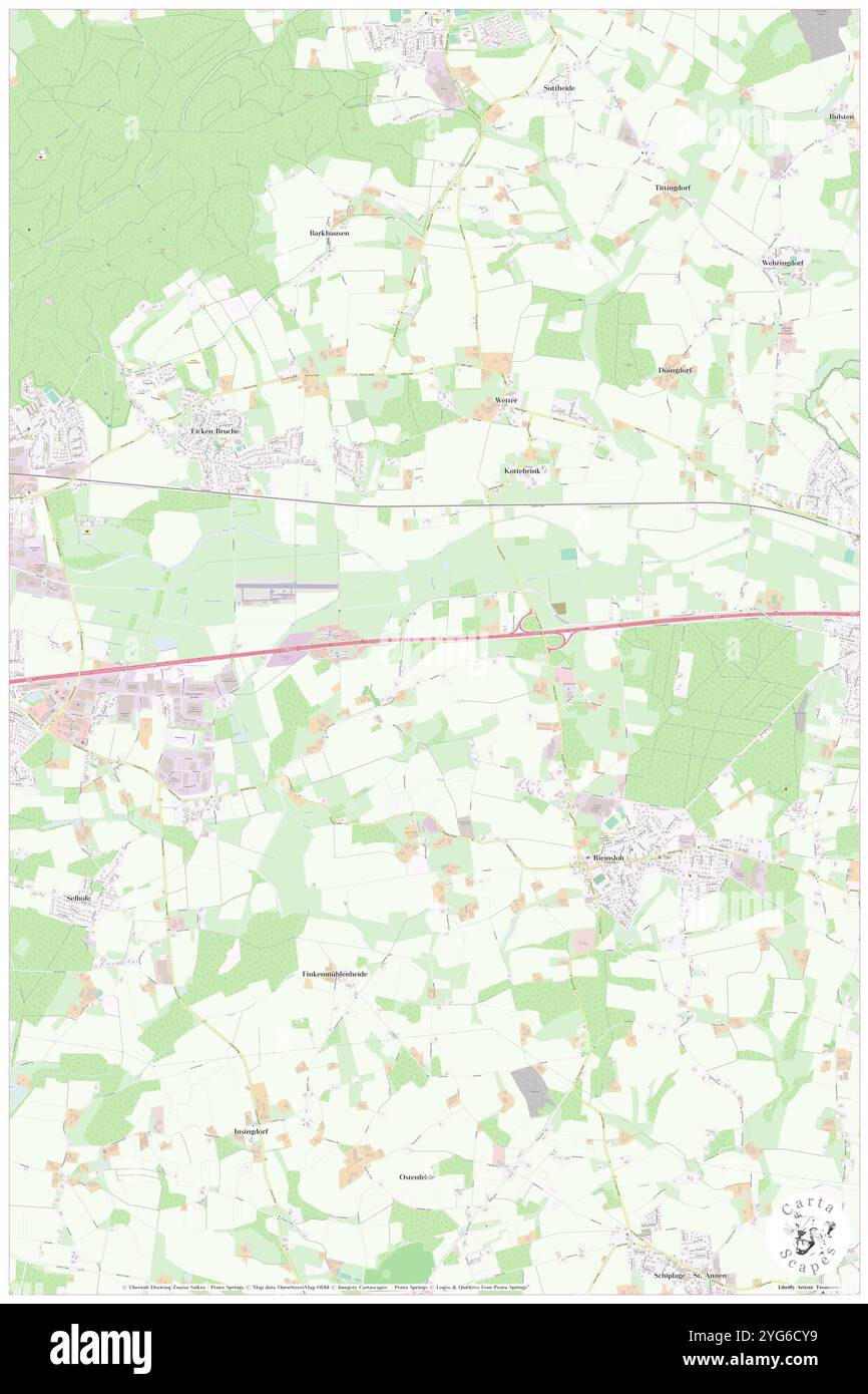 Im Hallau, DE, Germania, bassa Sassonia, N 52 11' 46'', N 8 23' 53'', mappa, Cartascapes Mappa pubblicata nel 2024. Esplora Cartascapes, una mappa che rivela i diversi paesaggi, culture ed ecosistemi della Terra. Viaggia attraverso il tempo e lo spazio, scoprendo l'interconnessione del passato, del presente e del futuro del nostro pianeta. Foto Stock