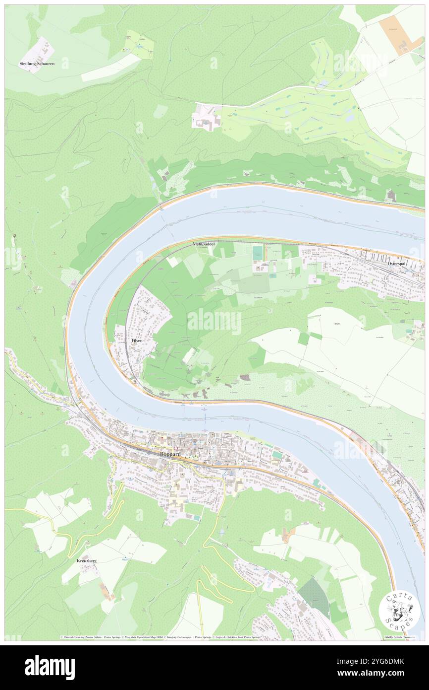 Filsen, DE, Germania, Rheinland-Pfalz, N 50 14' 24'', N 7 35' 5'', mappa, Cartascapes Mappa pubblicata nel 2024. Esplora Cartascapes, una mappa che rivela i diversi paesaggi, culture ed ecosistemi della Terra. Viaggia attraverso il tempo e lo spazio, scoprendo l'interconnessione del passato, del presente e del futuro del nostro pianeta. Foto Stock