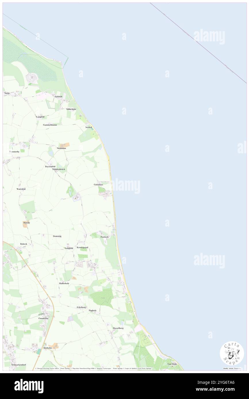 Haffskoppel, DE, Germania, Schleswig-Holstein, N 54 45' 0'', N 9 58' 59''', mappa, Cartascapes Mappa pubblicata nel 2024. Esplora Cartascapes, una mappa che rivela i diversi paesaggi, culture ed ecosistemi della Terra. Viaggia attraverso il tempo e lo spazio, scoprendo l'interconnessione del passato, del presente e del futuro del nostro pianeta. Foto Stock