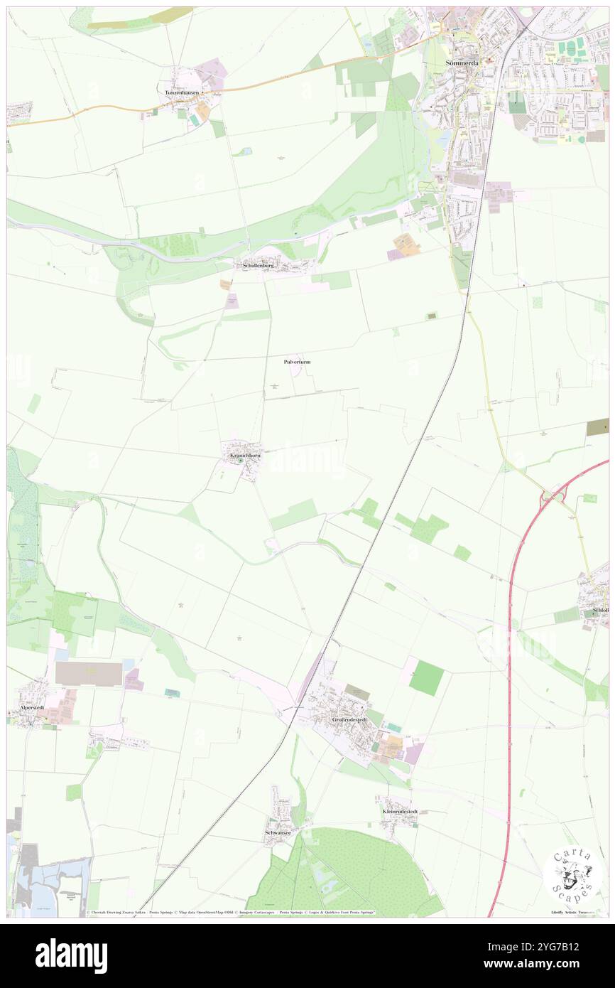 Weinberg, DE, Germania, Turingia, N 51 7' 11'', N 11 5' 30'', mappa, Cartascapes Mappa pubblicata nel 2024. Esplora Cartascapes, una mappa che rivela i diversi paesaggi, culture ed ecosistemi della Terra. Viaggia attraverso il tempo e lo spazio, scoprendo l'interconnessione del passato, del presente e del futuro del nostro pianeta. Foto Stock