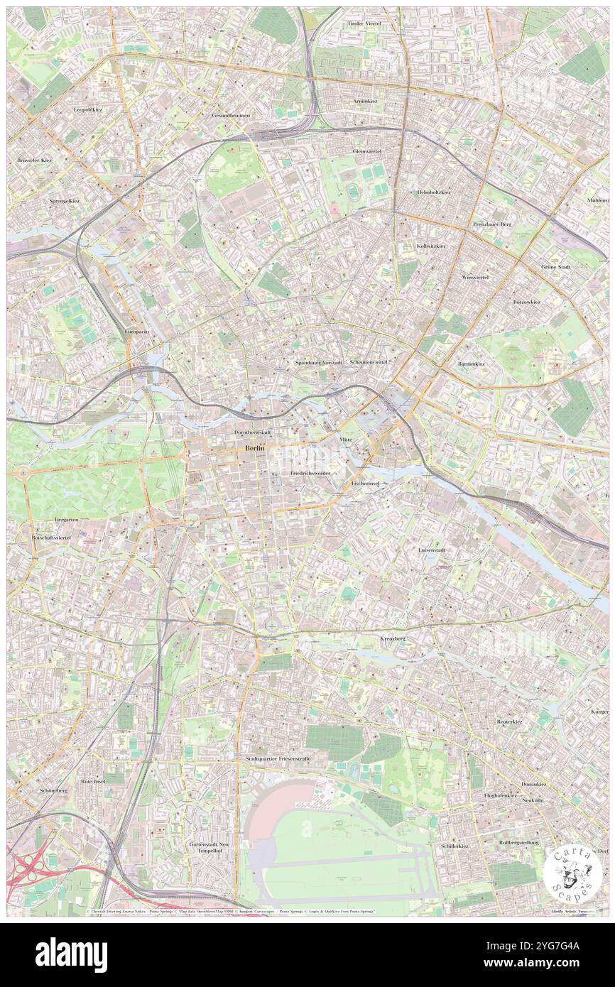 Friedrichswerder, DE, Germania, Berlino, N 52 30' 56'', N 13 23' 51'', mappa, Cartascapes Mappa pubblicata nel 2024. Esplora Cartascapes, una mappa che rivela i diversi paesaggi, culture ed ecosistemi della Terra. Viaggia attraverso il tempo e lo spazio, scoprendo l'interconnessione del passato, del presente e del futuro del nostro pianeta. Foto Stock