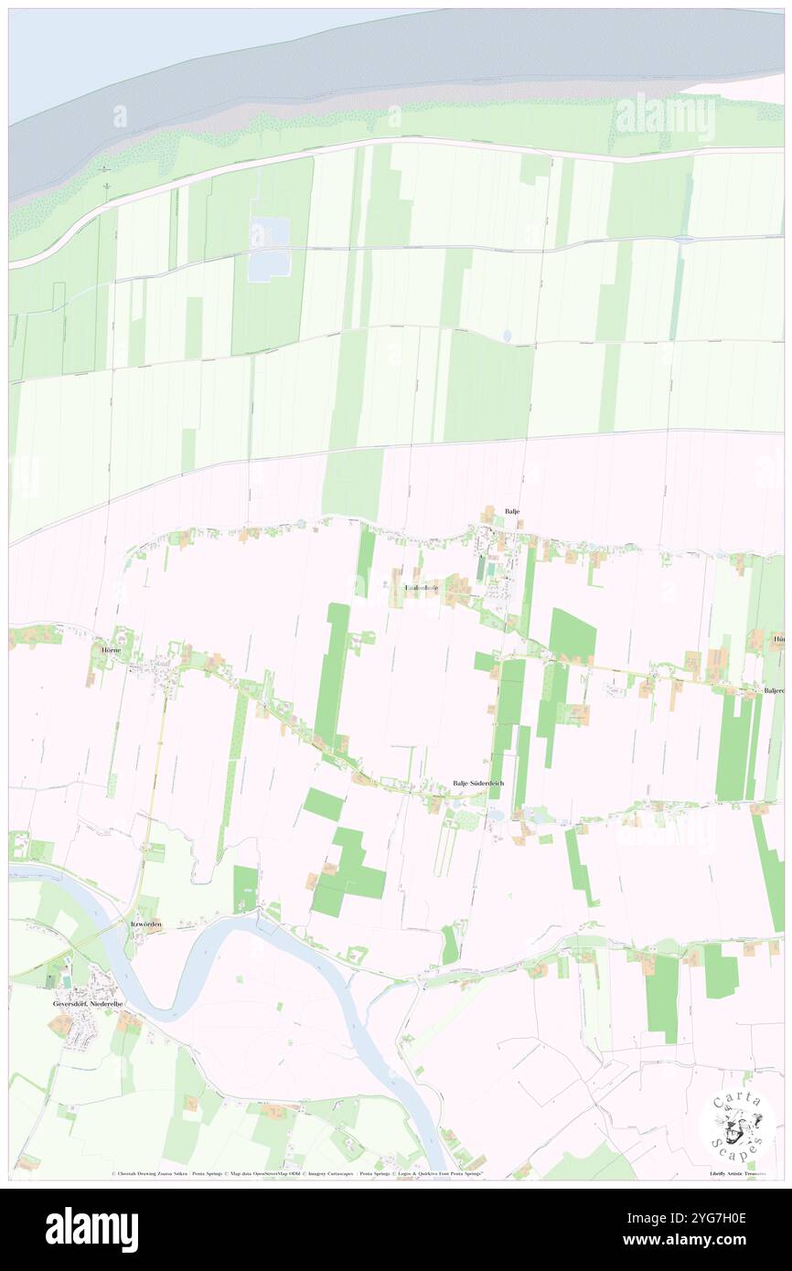 Faulenhofe, DE, Germania, bassa Sassonia, N 53 49' 36'', N 9 7' 5'', mappa, Cartascapes Mappa pubblicata nel 2024. Esplora Cartascapes, una mappa che rivela i diversi paesaggi, culture ed ecosistemi della Terra. Viaggia attraverso il tempo e lo spazio, scoprendo l'interconnessione del passato, del presente e del futuro del nostro pianeta. Foto Stock