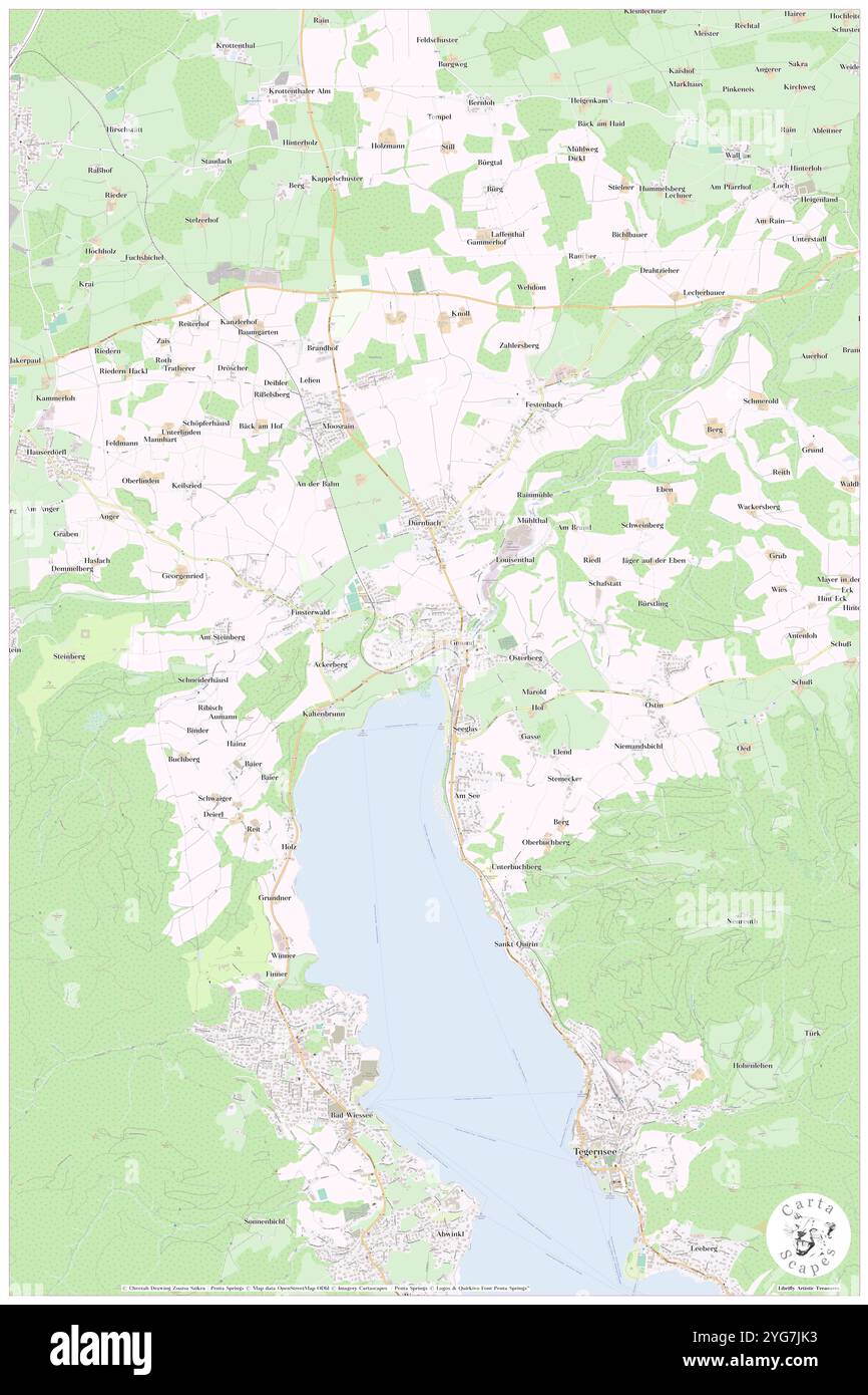 Gmund (Tegernsee), alta Baviera, DE, Germania, Baviera, N 47 44' 58'', N 11 44' 7'', MAP, Cartascapes Map pubblicata nel 2024. Esplora Cartascapes, una mappa che rivela i diversi paesaggi, culture ed ecosistemi della Terra. Viaggia attraverso il tempo e lo spazio, scoprendo l'interconnessione del passato, del presente e del futuro del nostro pianeta. Foto Stock