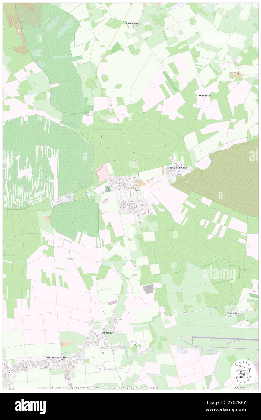 Resse, DE, Germania, bassa Sassonia, N 52 30' 6'', N 9 37' 42''', mappa, Cartascapes Mappa pubblicata nel 2024. Esplora Cartascapes, una mappa che rivela i diversi paesaggi, culture ed ecosistemi della Terra. Viaggia attraverso il tempo e lo spazio, scoprendo l'interconnessione del passato, del presente e del futuro del nostro pianeta. Foto Stock