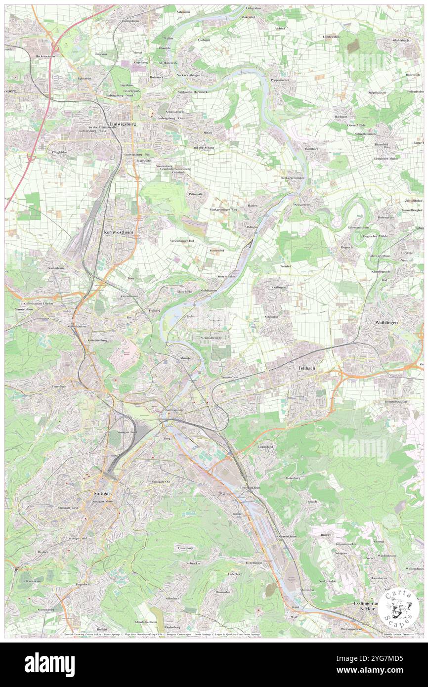 Neugereut, Regierungsbezirk Stuttgart, DE, Germania, Baden-Wurttemberg, N 48 50' 0'', N 9 14' 6'', MAP, Cartascapes Map pubblicata nel 2024. Esplora Cartascapes, una mappa che rivela i diversi paesaggi, culture ed ecosistemi della Terra. Viaggia attraverso il tempo e lo spazio, scoprendo l'interconnessione del passato, del presente e del futuro del nostro pianeta. Foto Stock