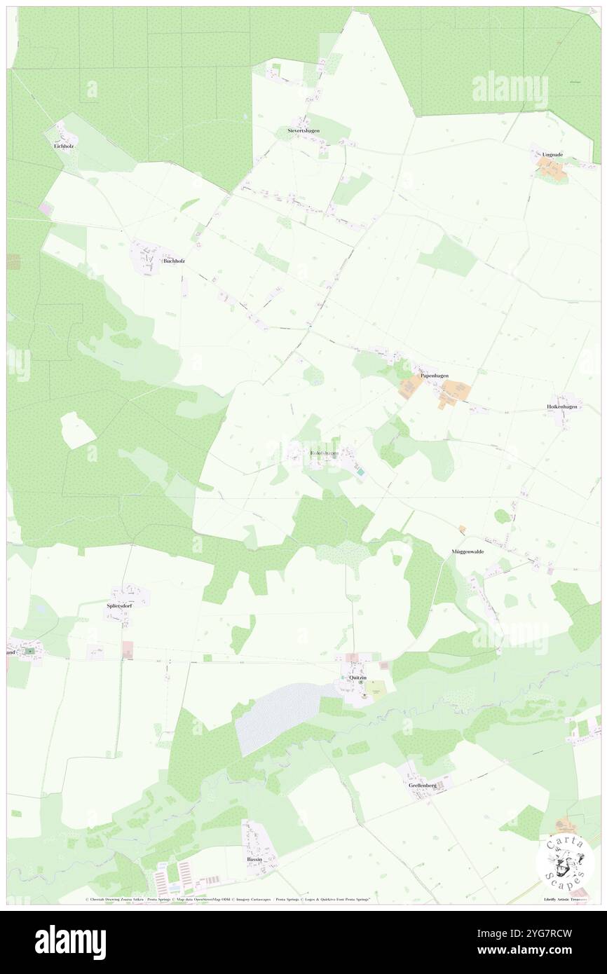 Roloffshagen, DE, Germania, Meclemburgo-Vorpommern, N 54 8' 18'', N 12 57' 40'', mappa, Cartascapes Mappa pubblicata nel 2024. Esplora Cartascapes, una mappa che rivela i diversi paesaggi, culture ed ecosistemi della Terra. Viaggia attraverso il tempo e lo spazio, scoprendo l'interconnessione del passato, del presente e del futuro del nostro pianeta. Foto Stock