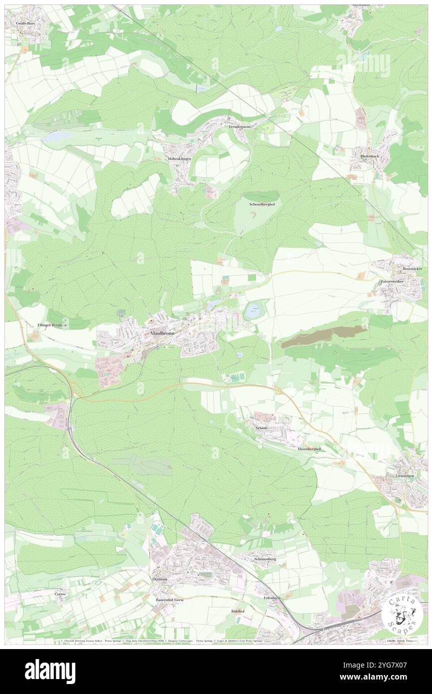 Seidehof, regione di Karlsruhe, DE, Germania, Baden-Wurttemberg, N 49 0' 0'', N 8 49' 0'', MAP, Cartascapes Map pubblicato nel 2024. Esplora Cartascapes, una mappa che rivela i diversi paesaggi, culture ed ecosistemi della Terra. Viaggia attraverso il tempo e lo spazio, scoprendo l'interconnessione del passato, del presente e del futuro del nostro pianeta. Foto Stock