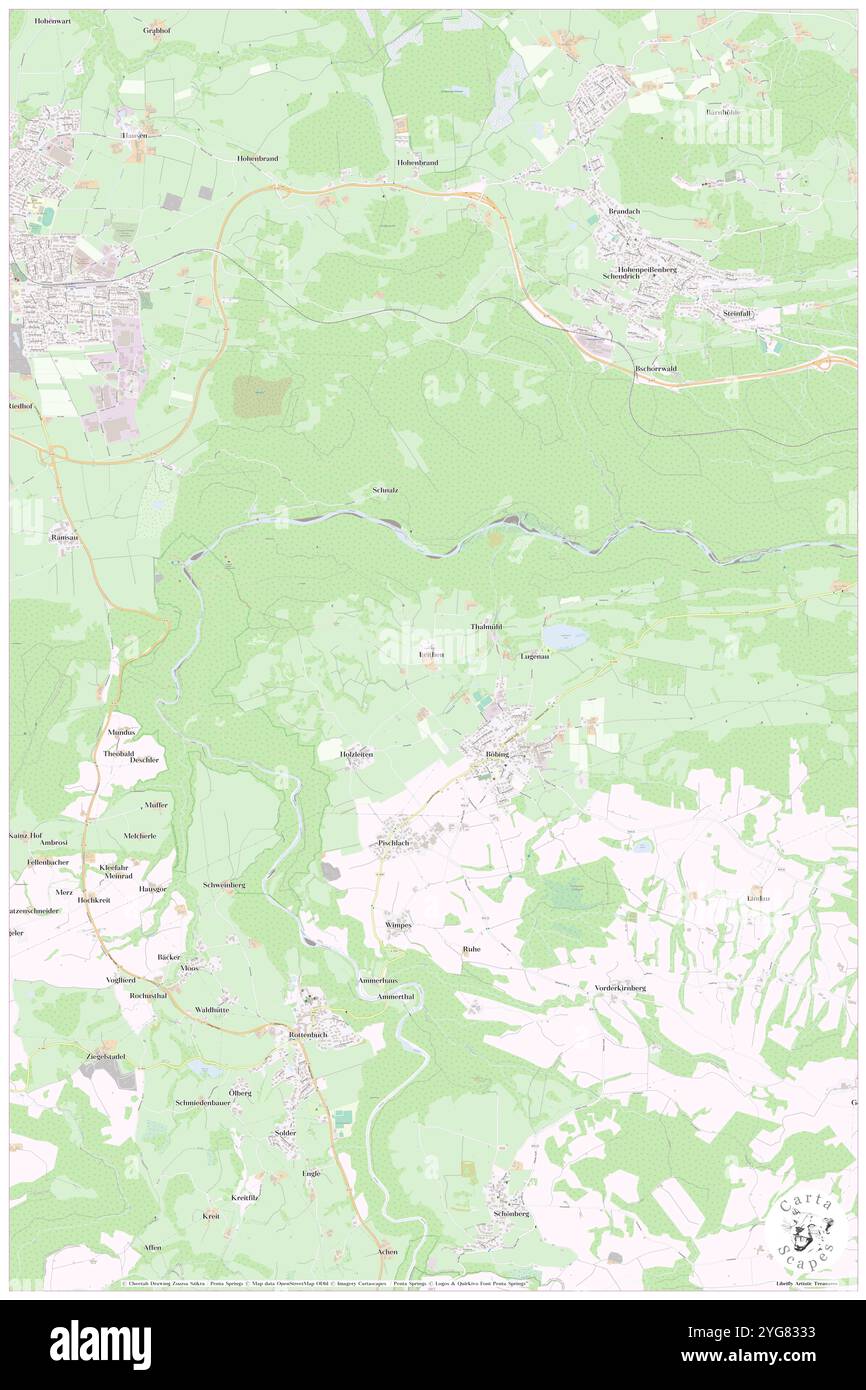 Leithen, alta Baviera, DE, Germania, Baviera, N 47 45' 49'', N 10 58' 49'', MAP, Cartascapes Map pubblicata nel 2024. Esplora Cartascapes, una mappa che rivela i diversi paesaggi, culture ed ecosistemi della Terra. Viaggia attraverso il tempo e lo spazio, scoprendo l'interconnessione del passato, del presente e del futuro del nostro pianeta. Foto Stock