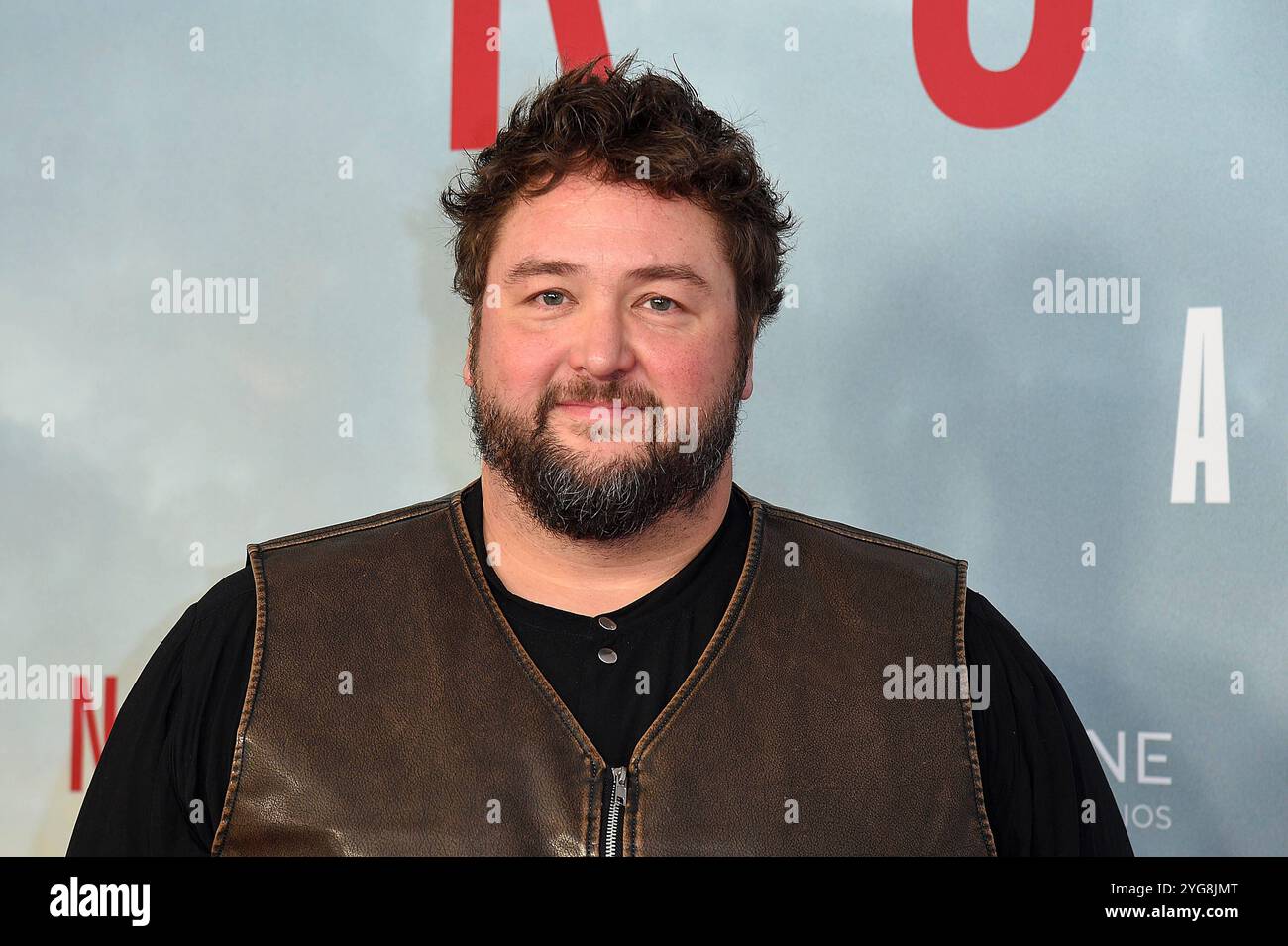 Daniel Zillmann bei der Deutschlandpremiere von KONKLAVE im Delphi Filmpalast a Berlino AM 06.11.2024 *** Daniel Zillmann alla prima tedesca di KONKLAVE al Delphi Filmpalast di Berlino il 6 11 2024 Foto Stock