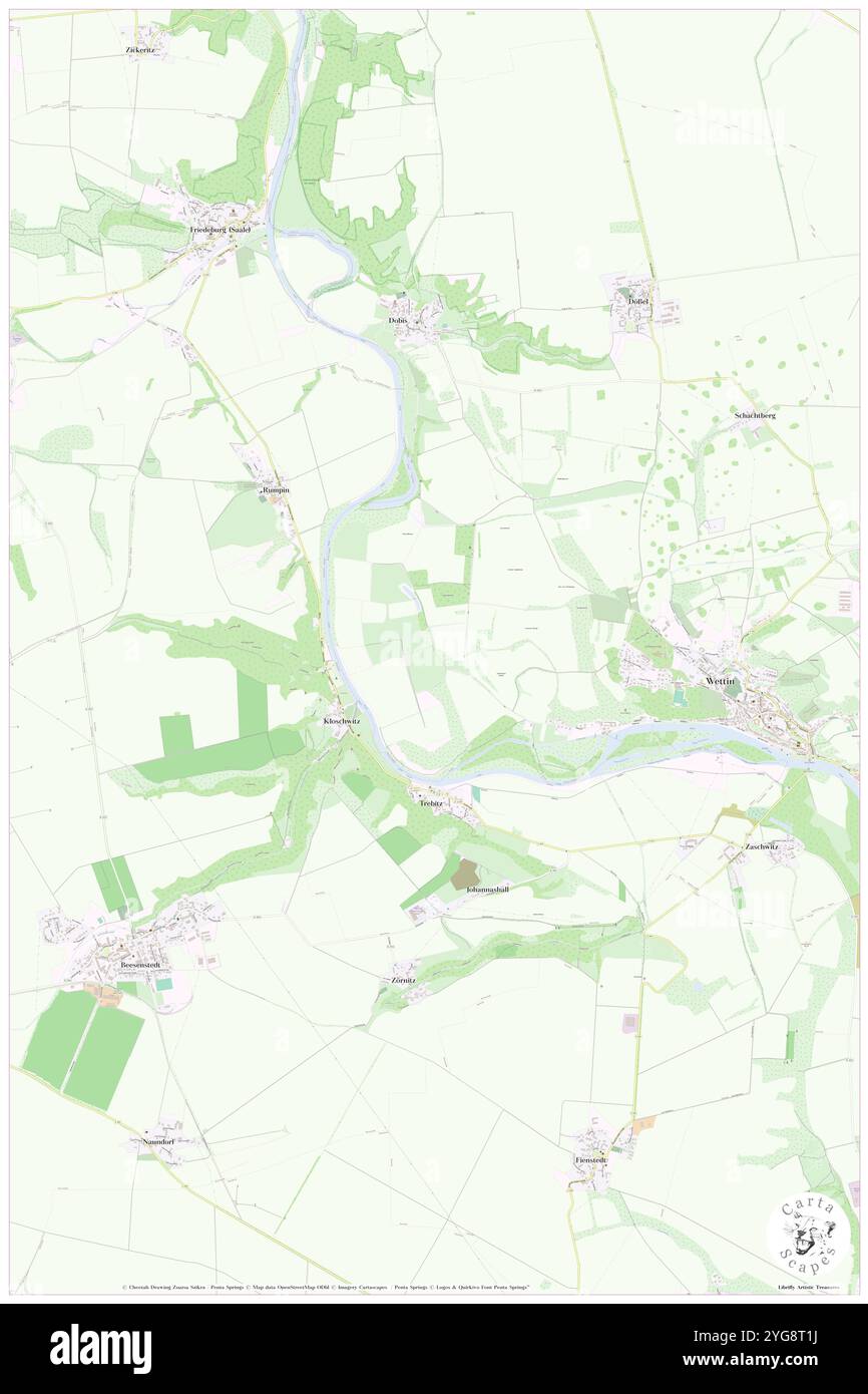 Kloschwitz, DE, Germania, Sassonia, N 50 28' 46'', N 12 3' 1'', mappa, Cartascapes Mappa pubblicata nel 2024. Esplora Cartascapes, una mappa che rivela i diversi paesaggi, culture ed ecosistemi della Terra. Viaggia attraverso il tempo e lo spazio, scoprendo l'interconnessione del passato, del presente e del futuro del nostro pianeta. Foto Stock