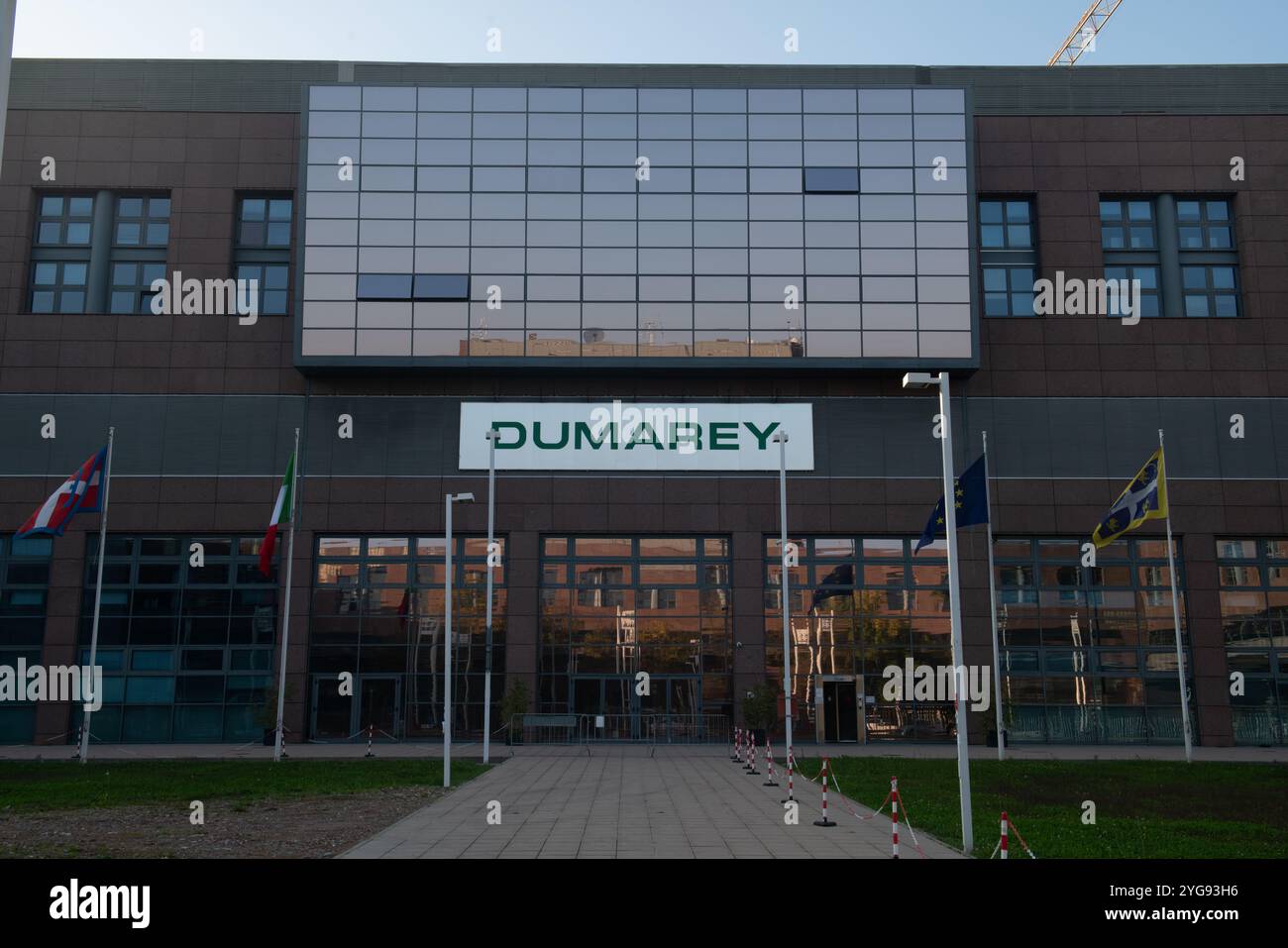 Il gruppo Dumarey punta all'alta tecnologia per la ricerca e lo sviluppo che mira a migliorare i grandi motori a ciclo classico e i progetti alimentati a idrogeno. notizie . Foto Stock