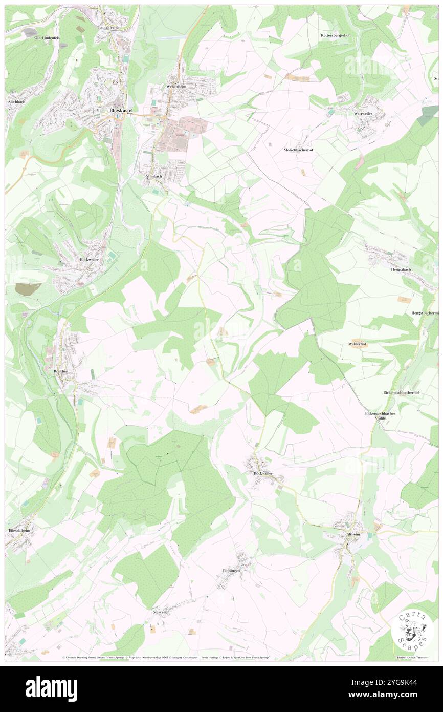 Freishauserhof, DE, Germania, Saarland, N 49 12' 11'', N 7 16' 59'', mappa, Cartascapes Mappa pubblicata nel 2024. Esplora Cartascapes, una mappa che rivela i diversi paesaggi, culture ed ecosistemi della Terra. Viaggia attraverso il tempo e lo spazio, scoprendo l'interconnessione del passato, del presente e del futuro del nostro pianeta. Foto Stock