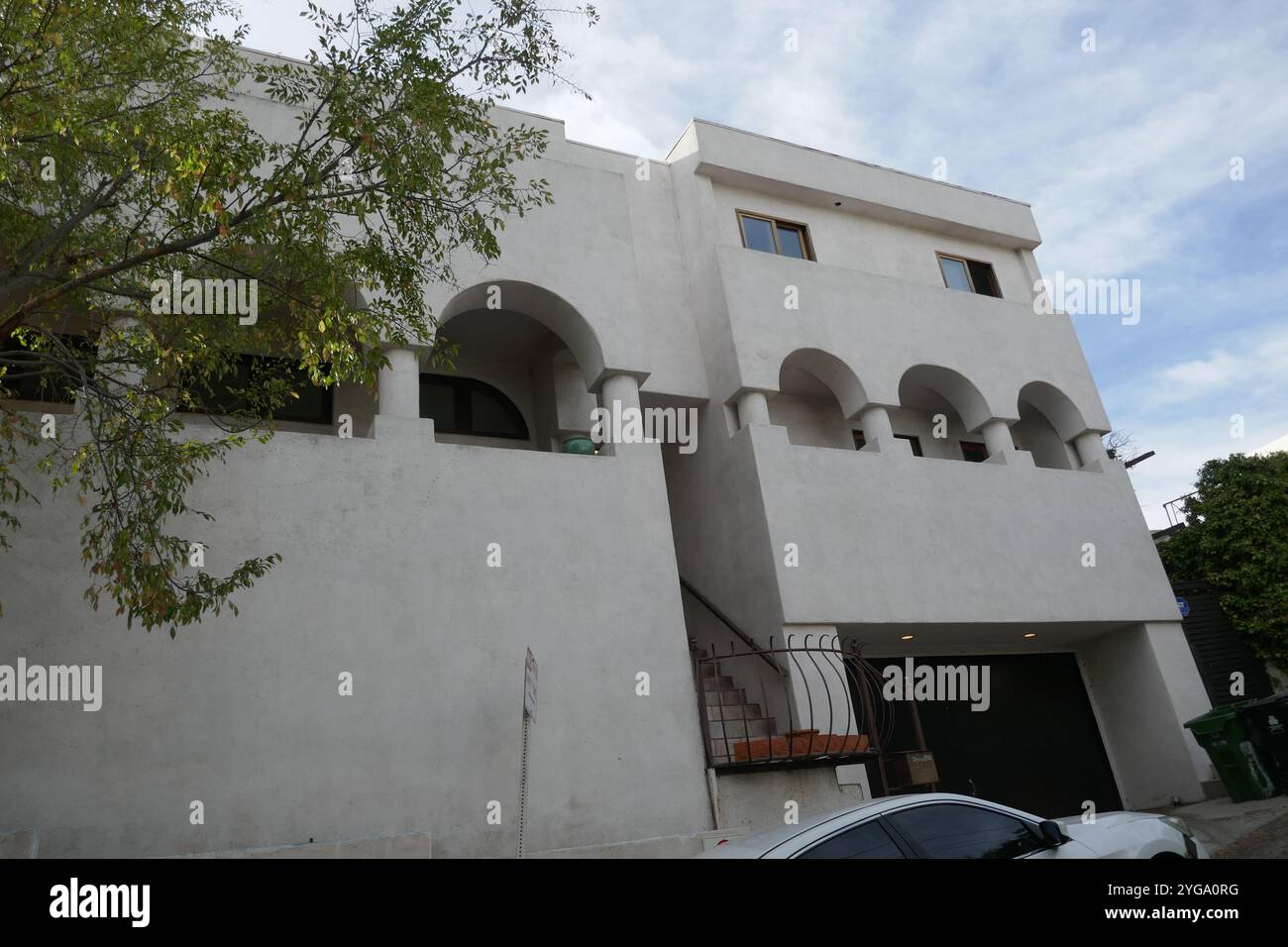 Los Angeles, California, USA 5 novembre 2024 il cantante Mike Hazelwood ex casa/casa a Hollywood Hills al 1741 Crisler Way il 5 novembre 2024 a Los Angeles, California, USA. Foto di Barry King/Alamy Stock Photo Foto Stock