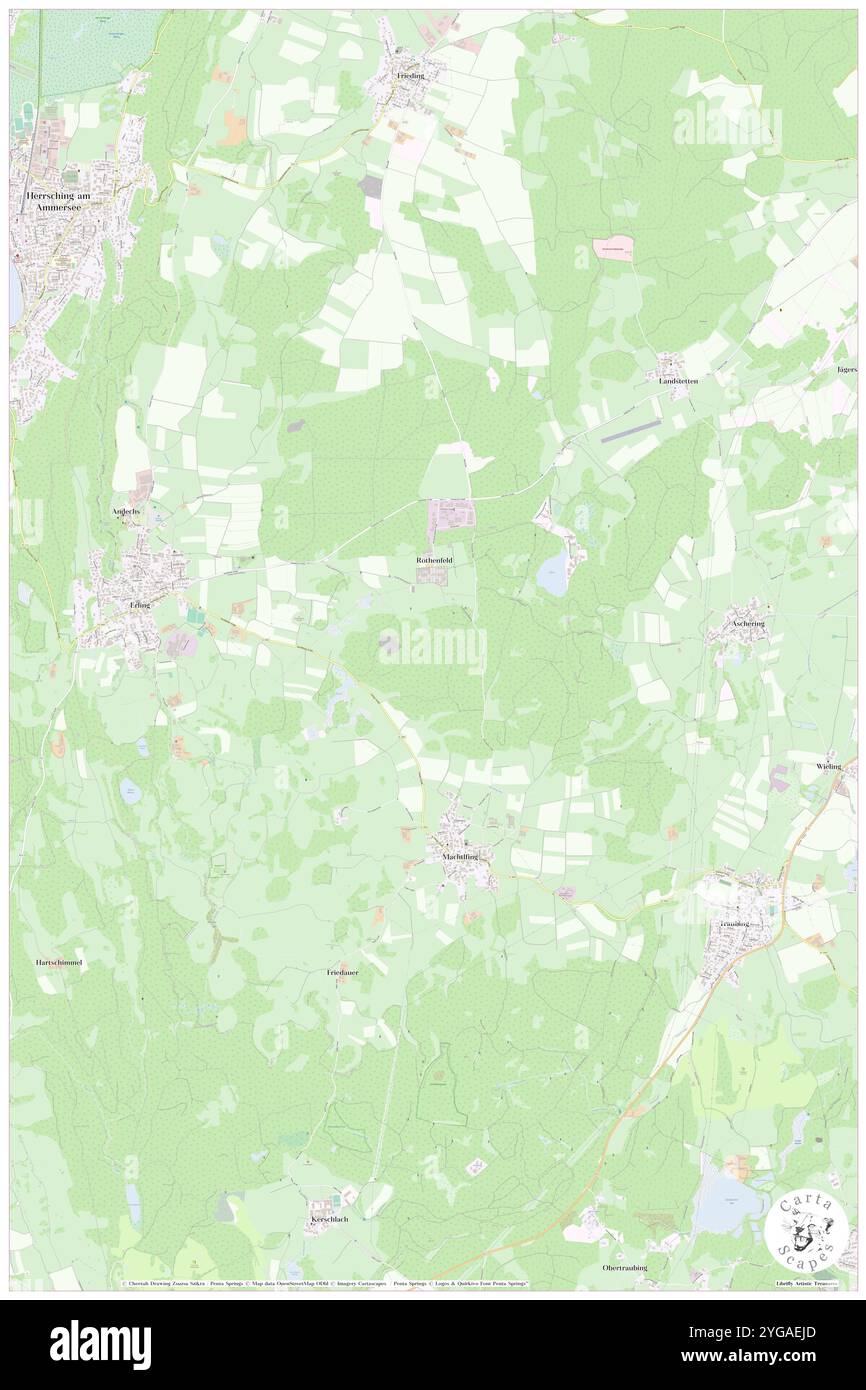 Spornritt, DE, Germania, Baviera, N 47 57' 48'', N 11 13' 9'', mappa, Cartascapes Mappa pubblicata nel 2024. Esplora Cartascapes, una mappa che rivela i diversi paesaggi, culture ed ecosistemi della Terra. Viaggia attraverso il tempo e lo spazio, scoprendo l'interconnessione del passato, del presente e del futuro del nostro pianeta. Foto Stock